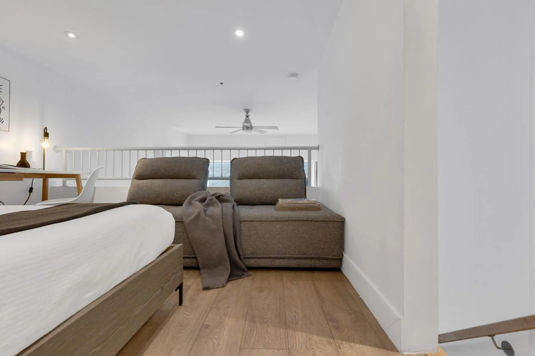 Bed in LiV MTL Downtown