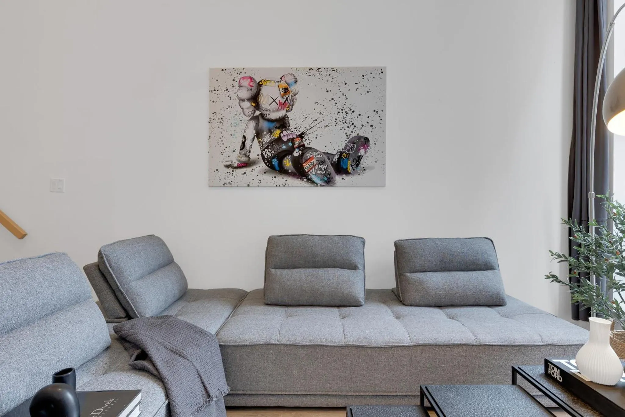 Living room in LiV MTL Downtown