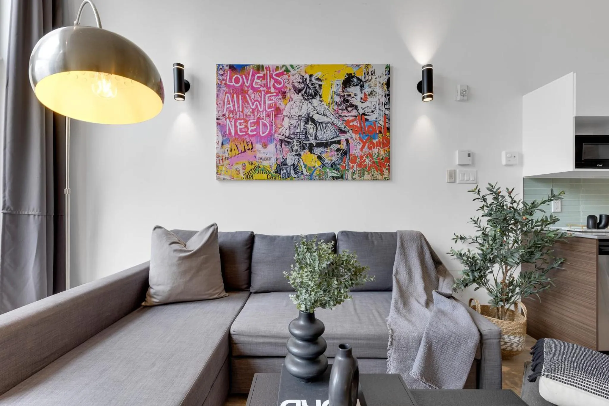 Kitchen or kitchenette in LiV MTL Downtown