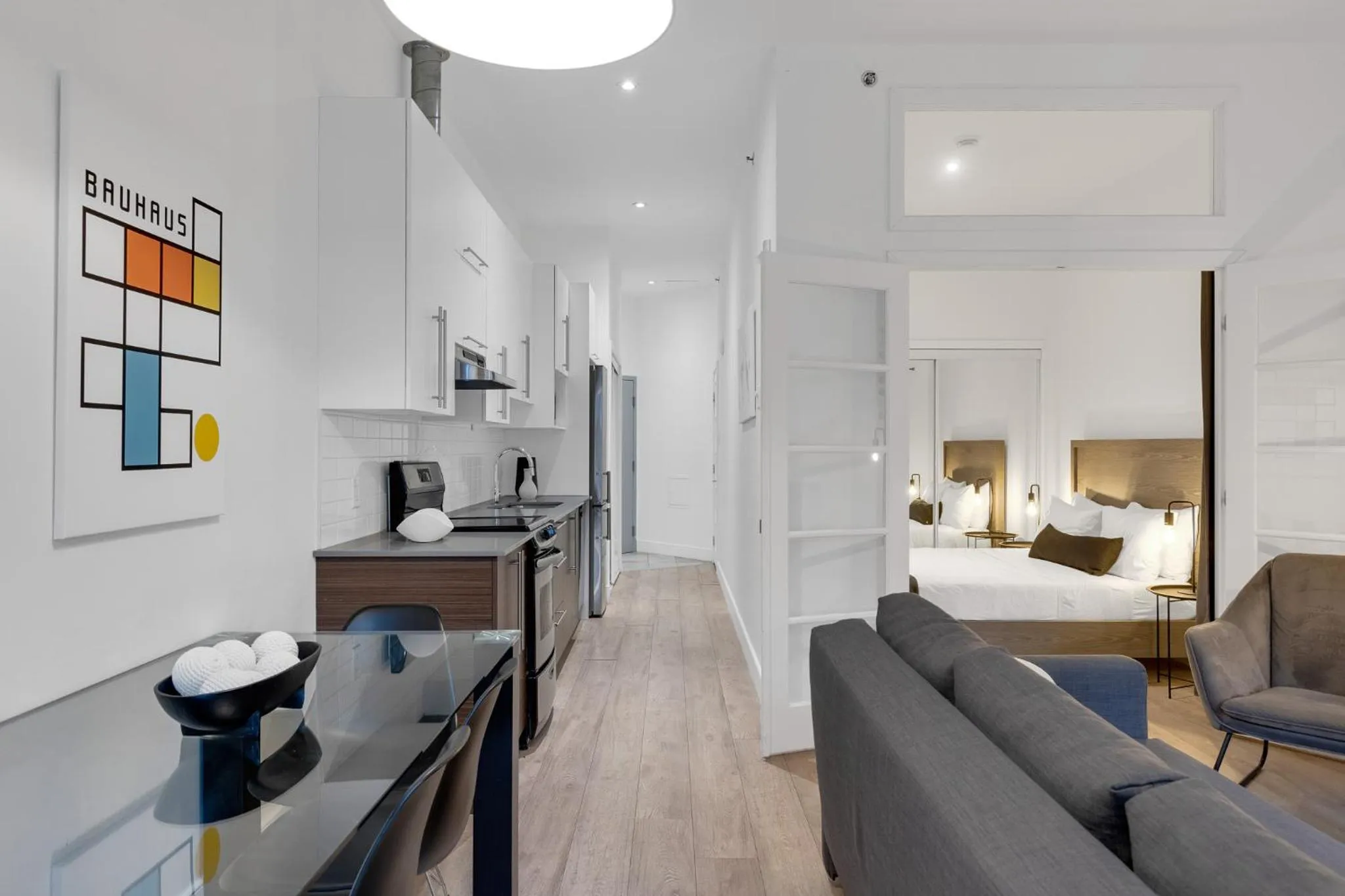 Bed in LiV MTL Downtown