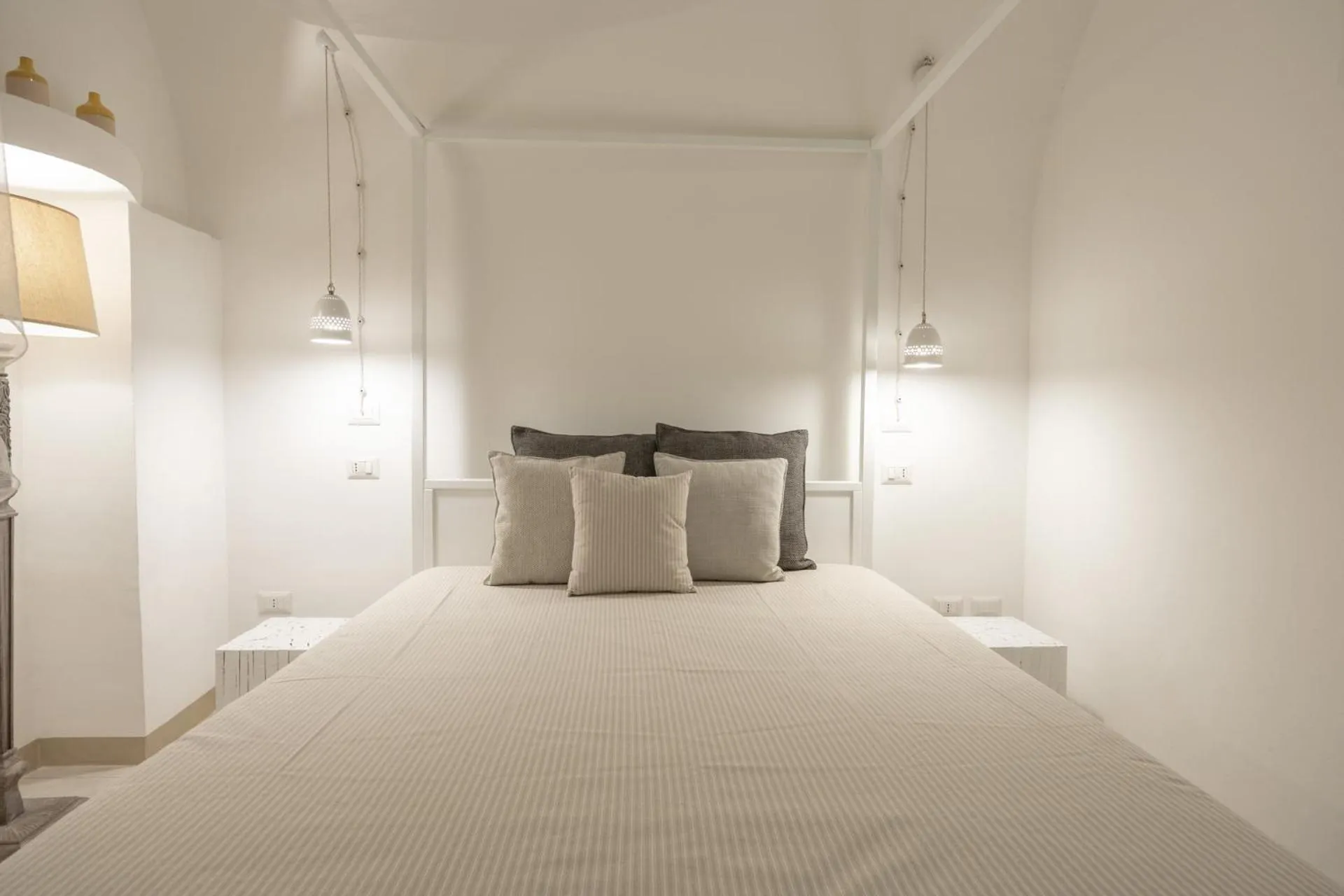 Bed in Palmieri Luxury Rooms