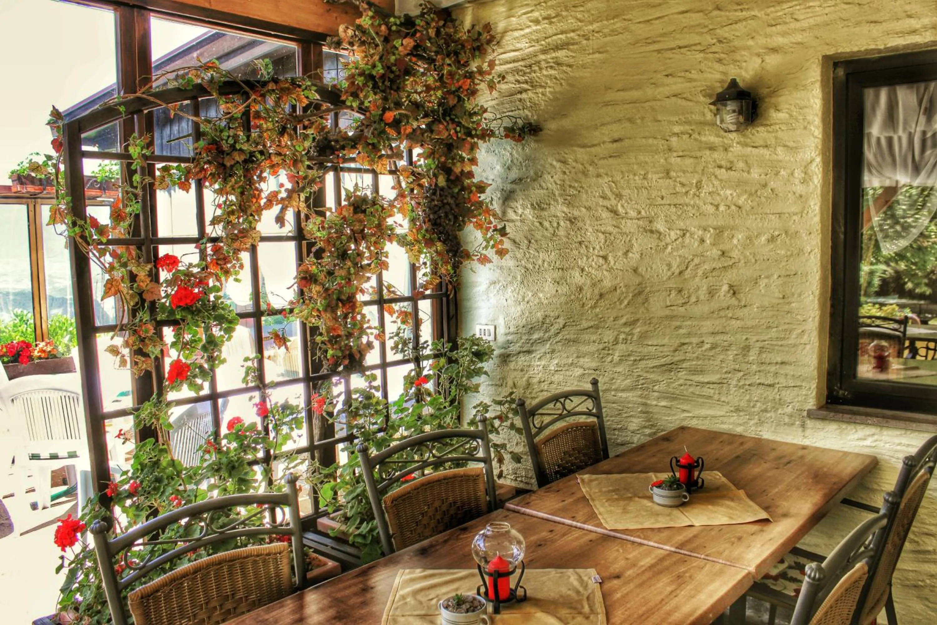 Patio in Panoramahotel Unterinnerhof