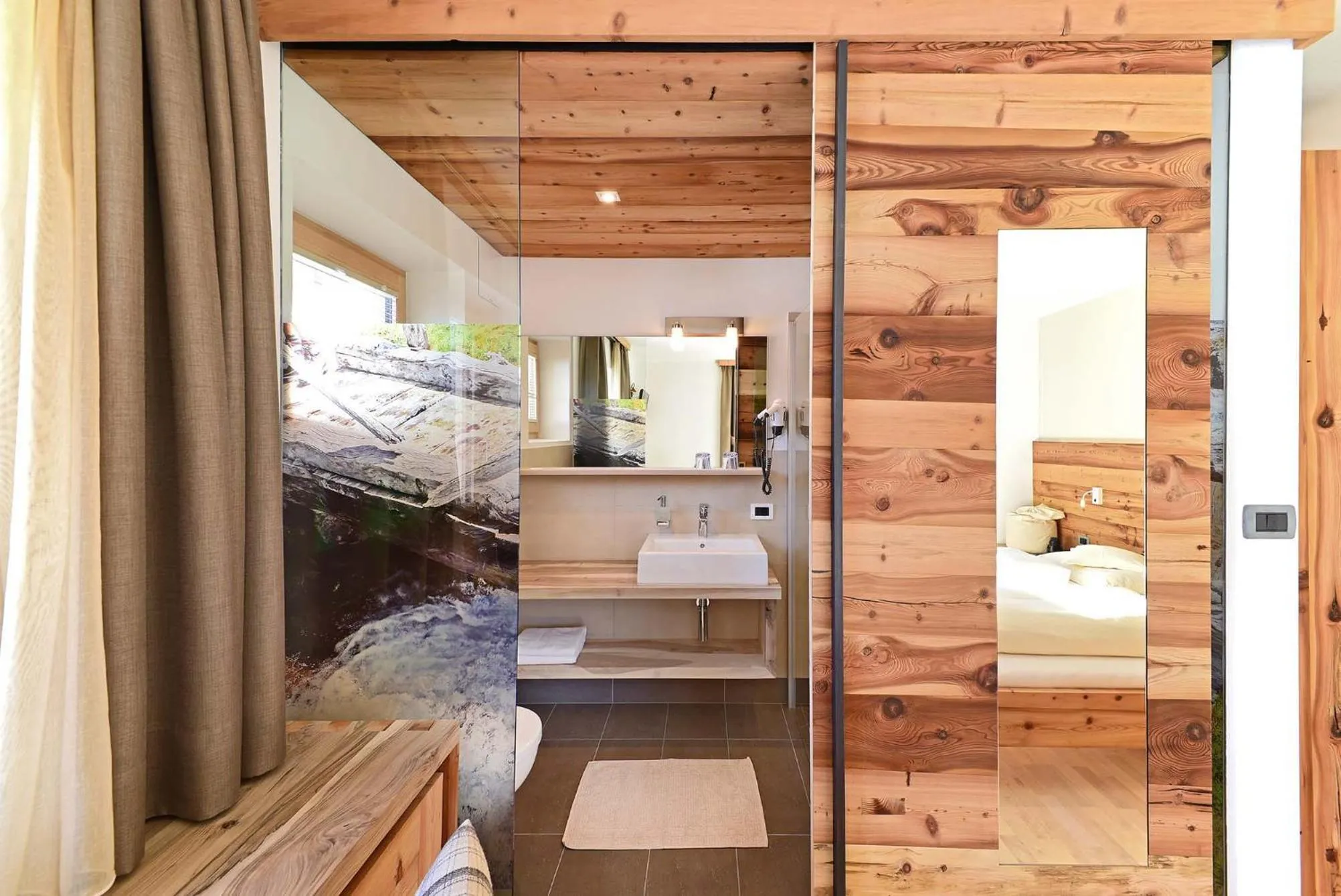 Bathroom in Hotel Naturoase Schwemmerhof