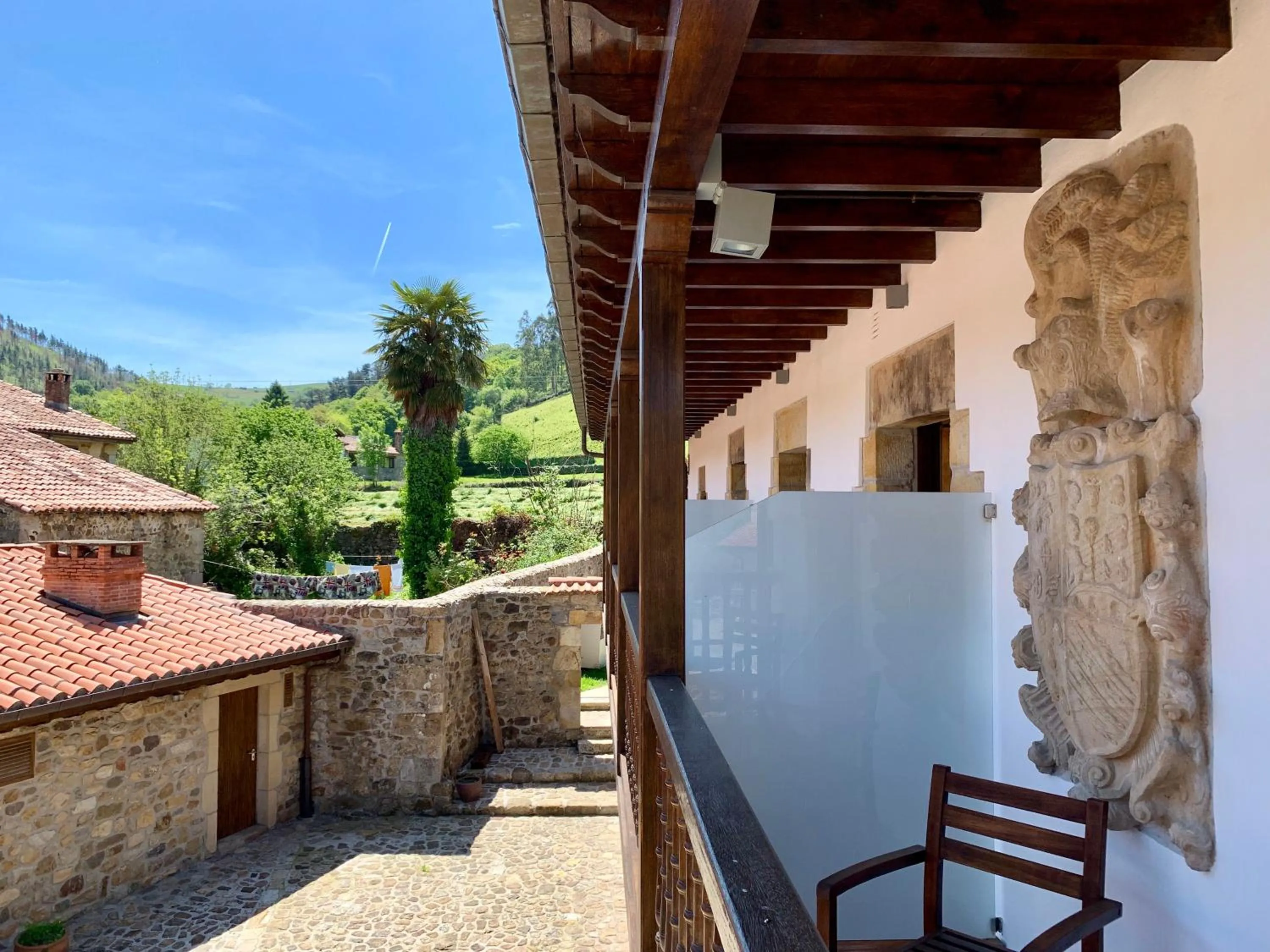 Balcony/Terrace in Akla Hotel Suites Valles Pasiegos