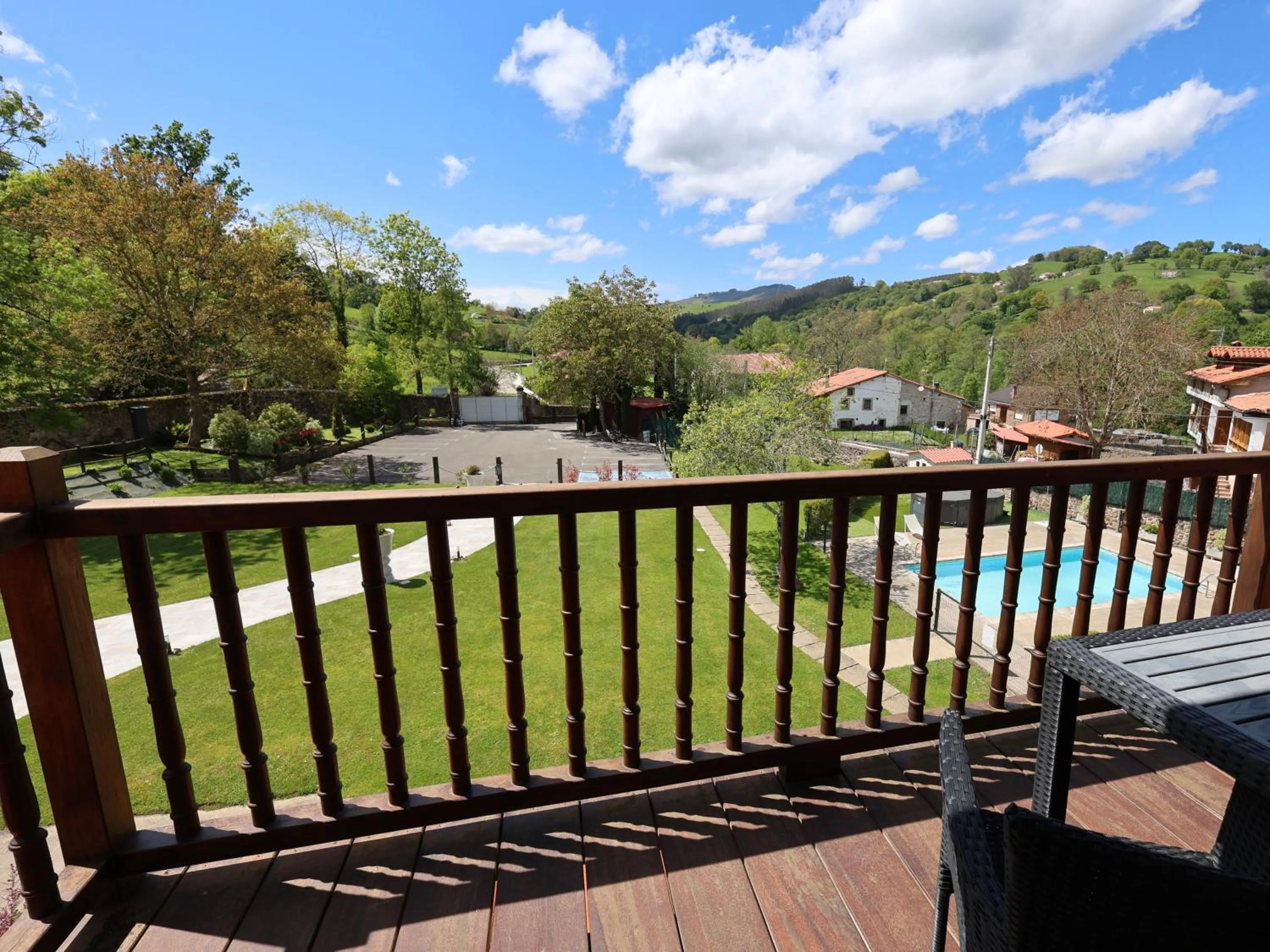 Balcony/Terrace in Akla Hotel Suites Valles Pasiegos