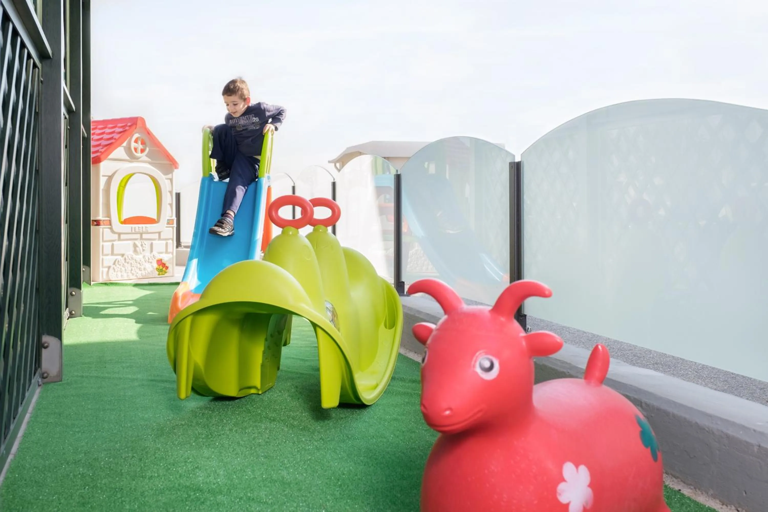 Garden in Hotel Emilia