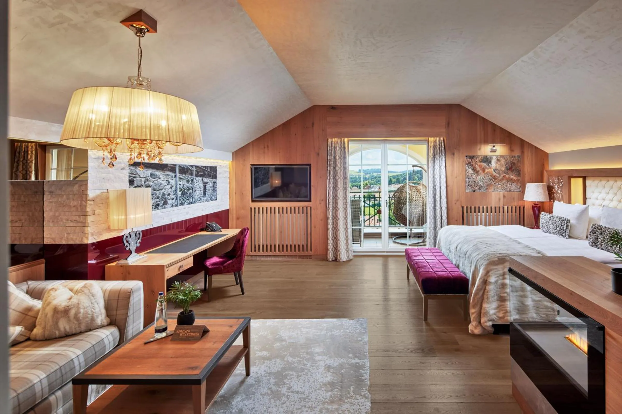 Bed in Wellness- & Sporthotel Jagdhof