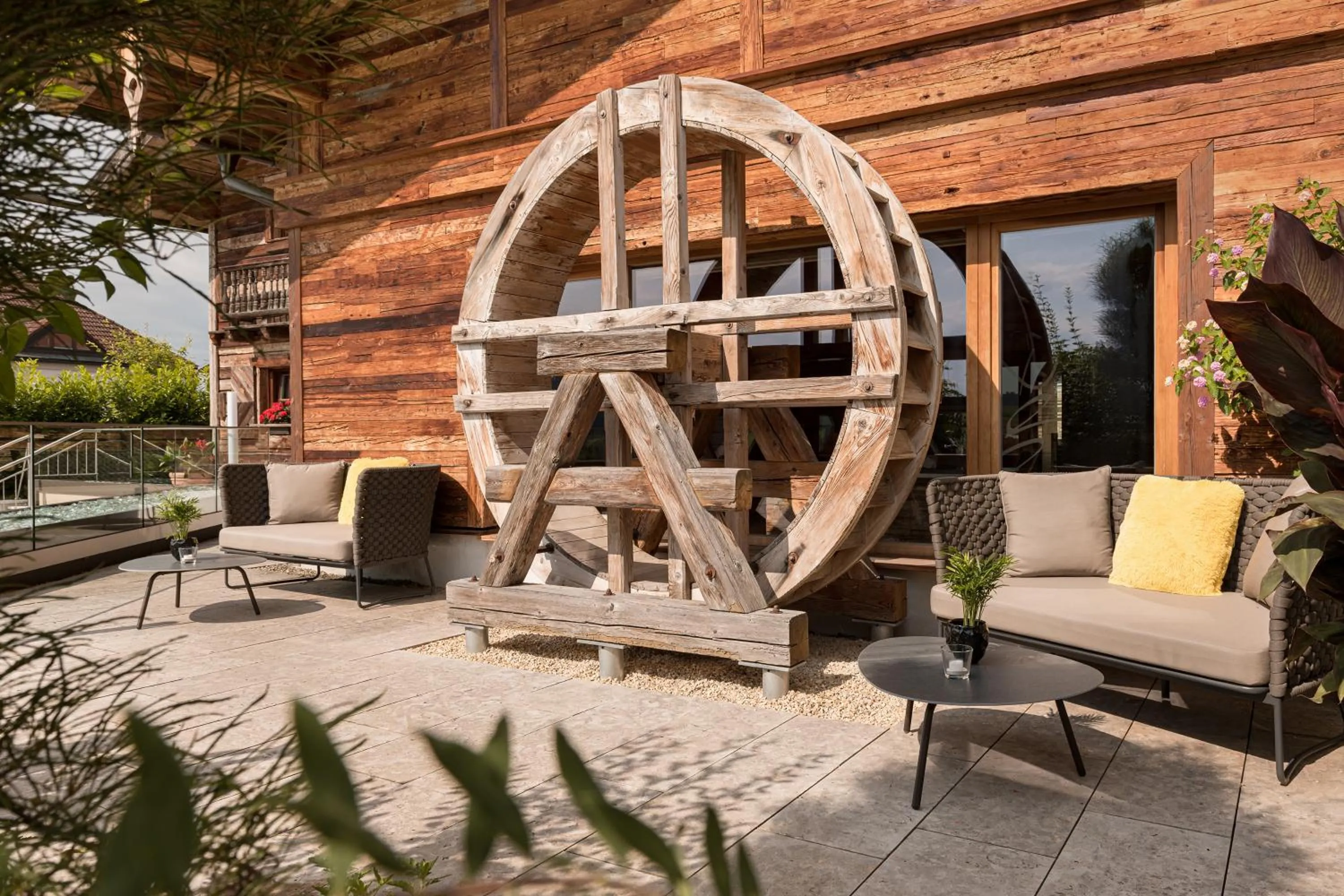 Patio in Wellness- & Sporthotel Jagdhof