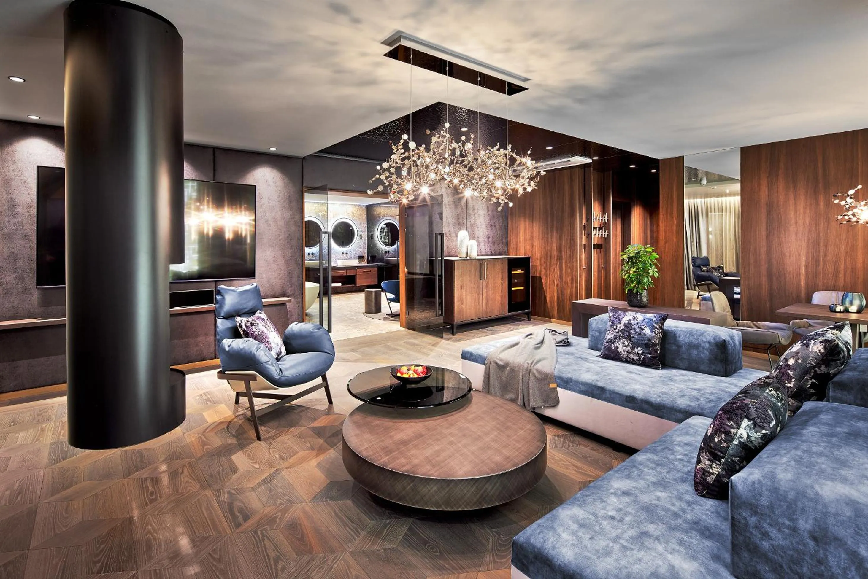 Living room in Wellness- & Sporthotel Jagdhof