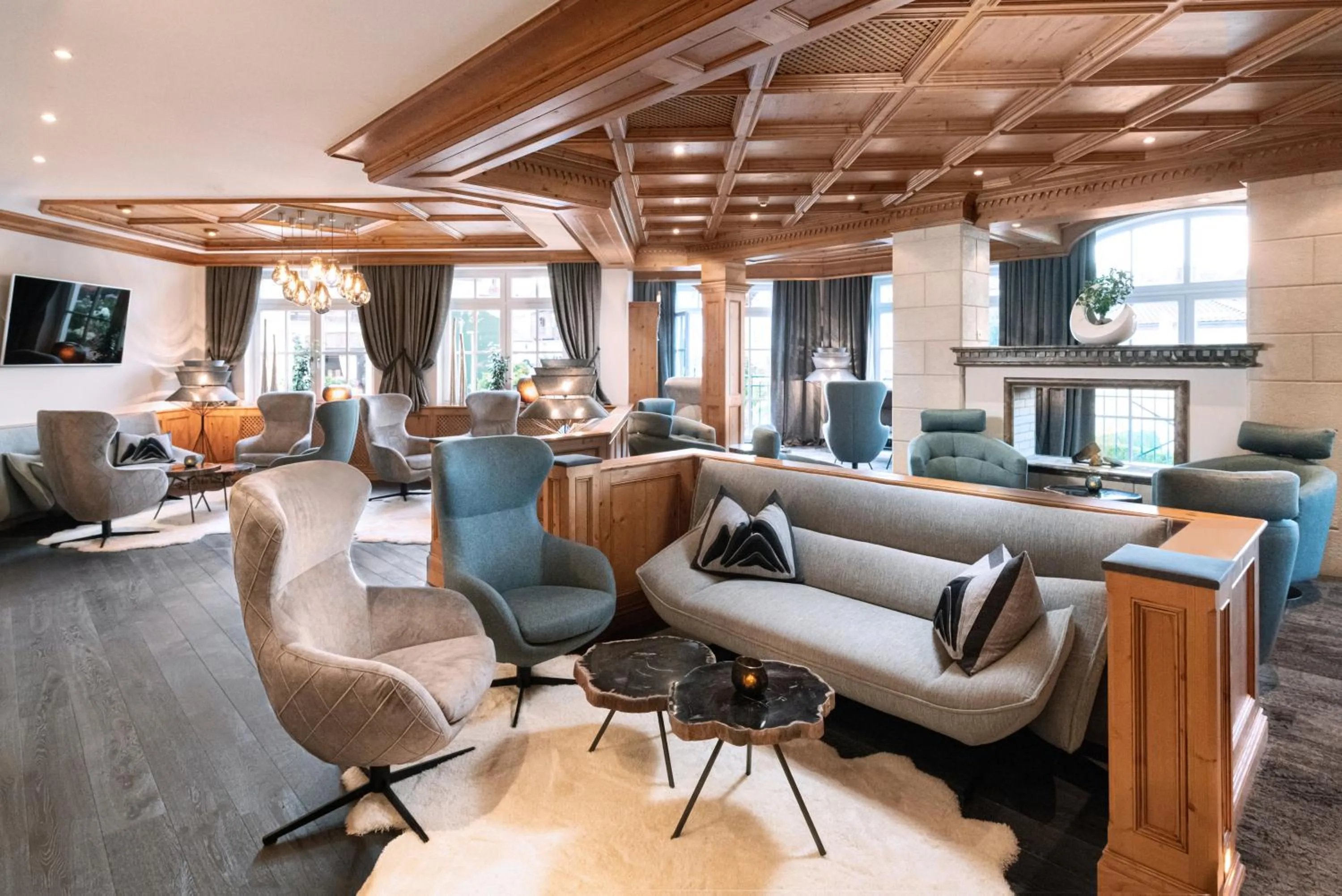 Lobby or reception in Wellness- & Sporthotel Jagdhof