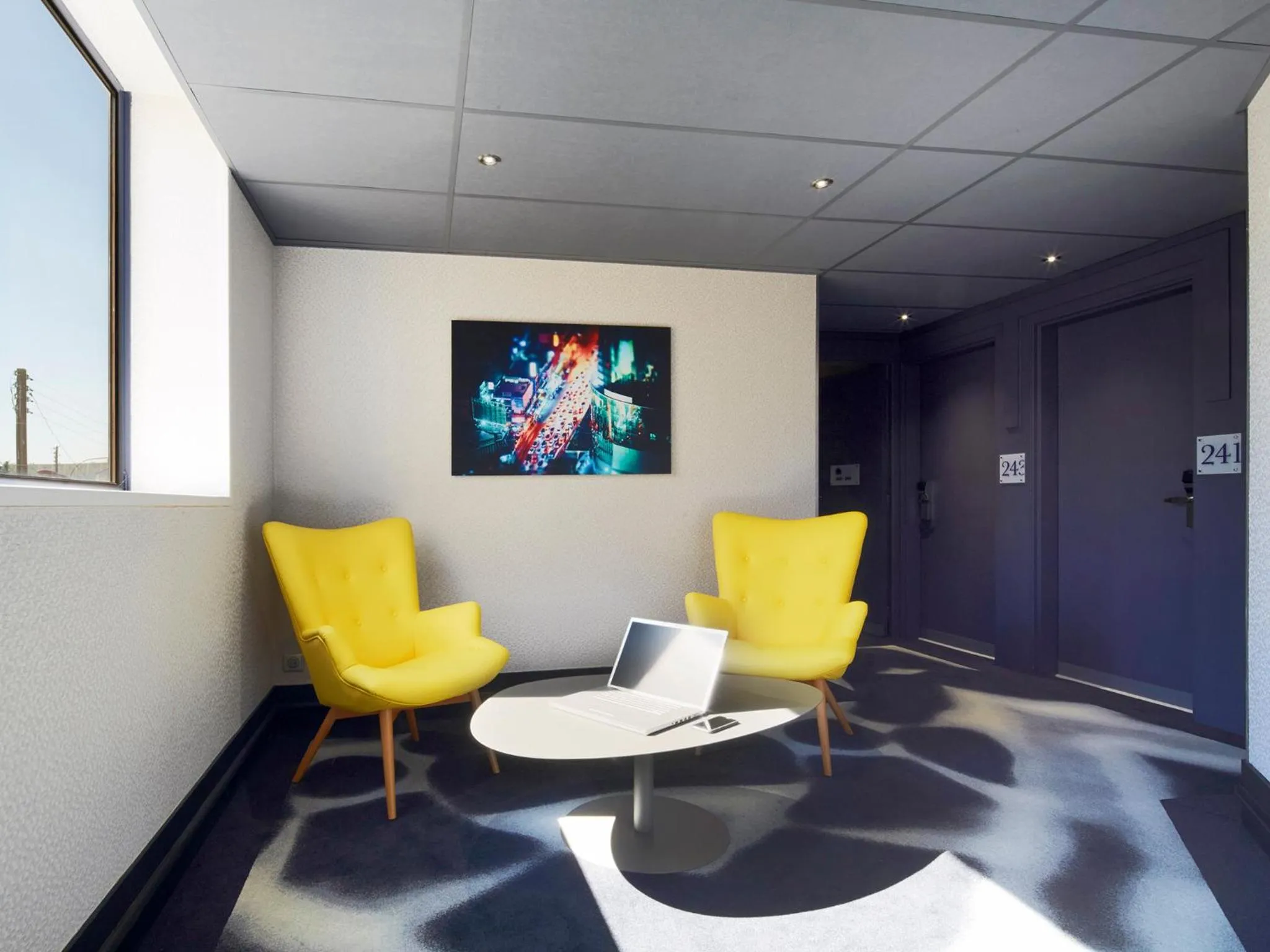 Lobby or reception in Kyriad Paris Ouest - Bezons La Défense