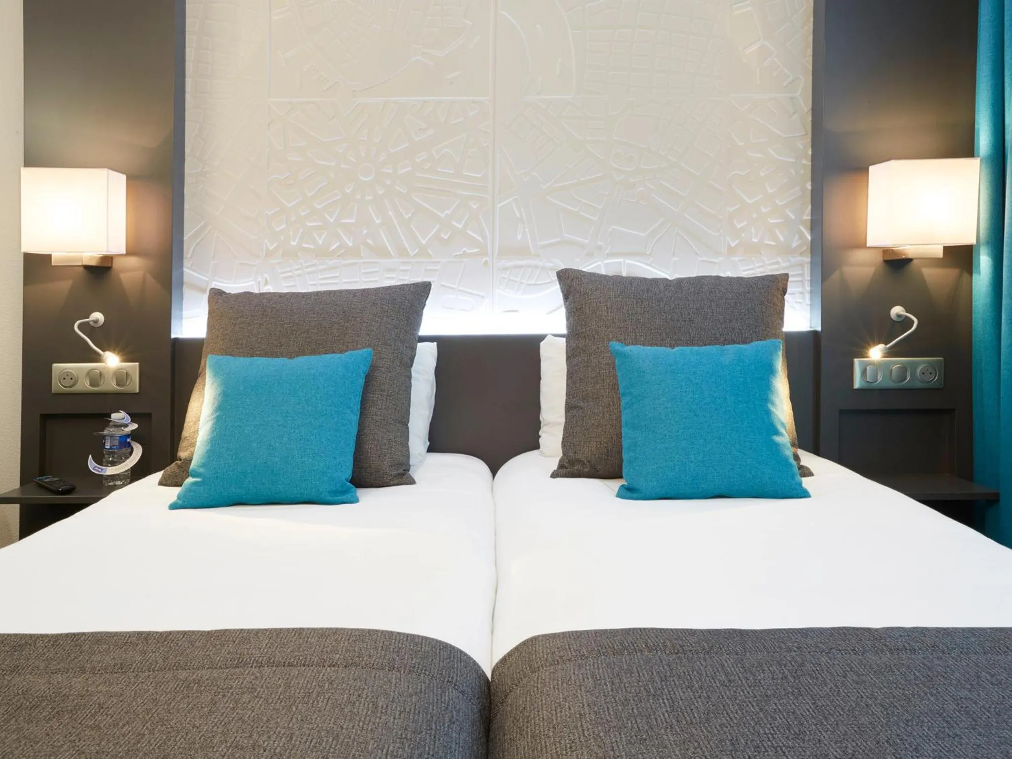 Bedroom, Bed in Kyriad Paris Ouest - Bezons La Défense