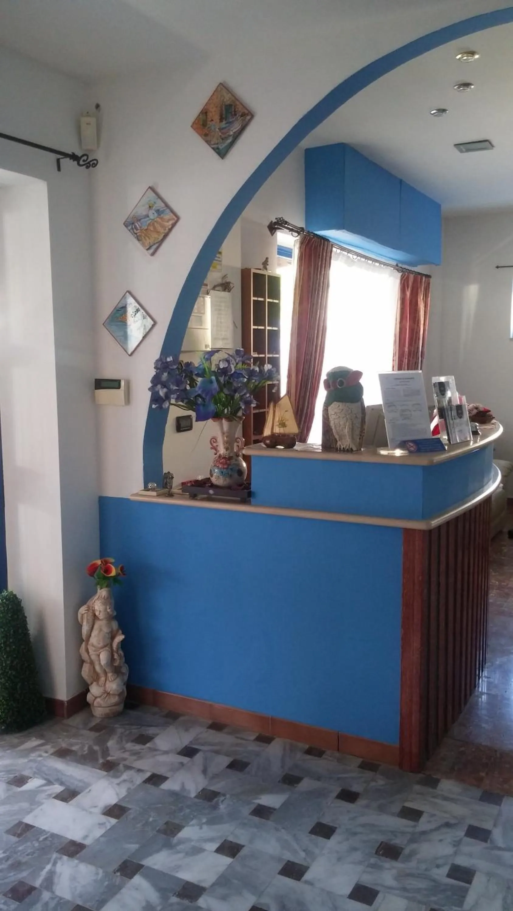 Lobby or reception in Beach Hotel