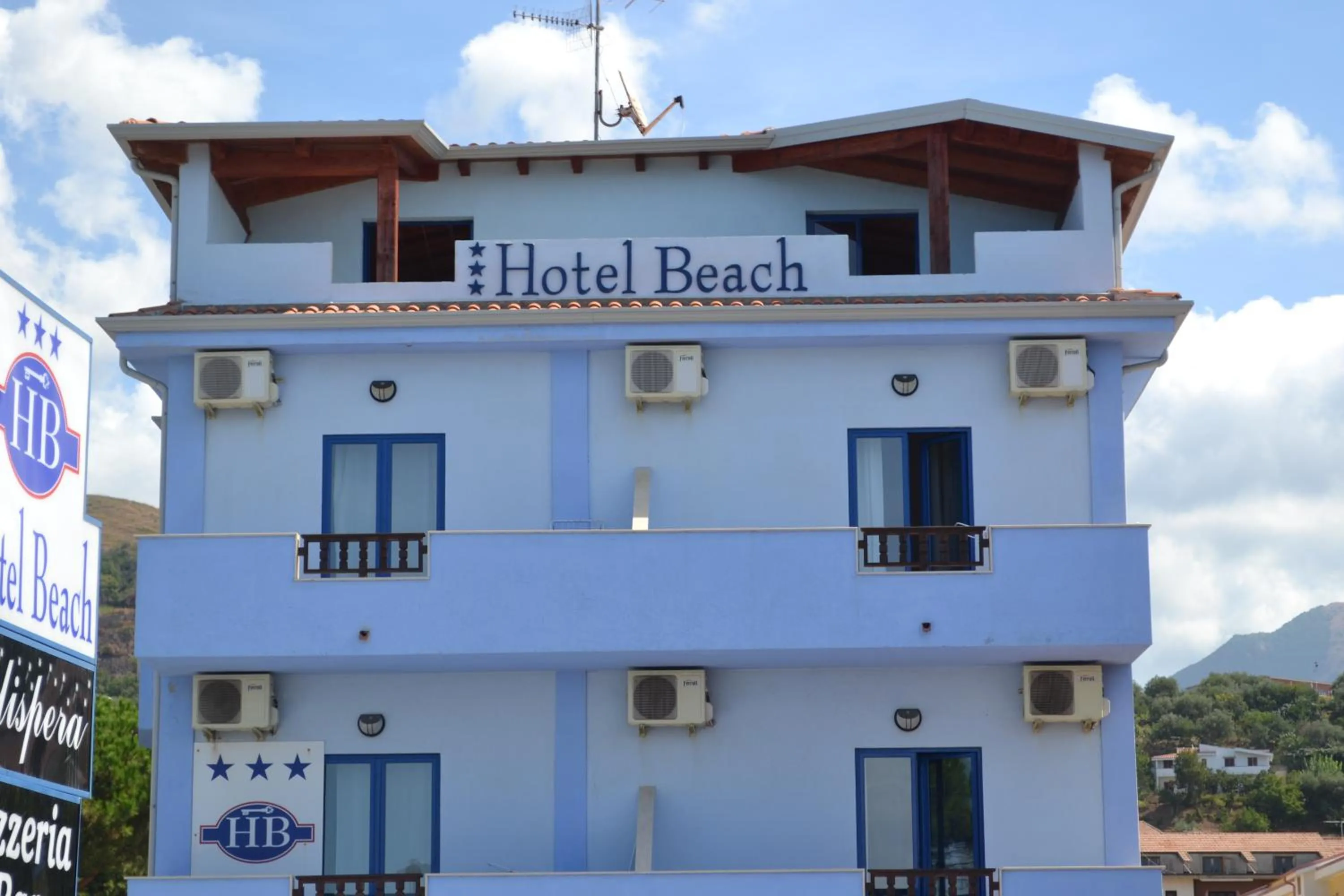 Property building in Beach Hotel