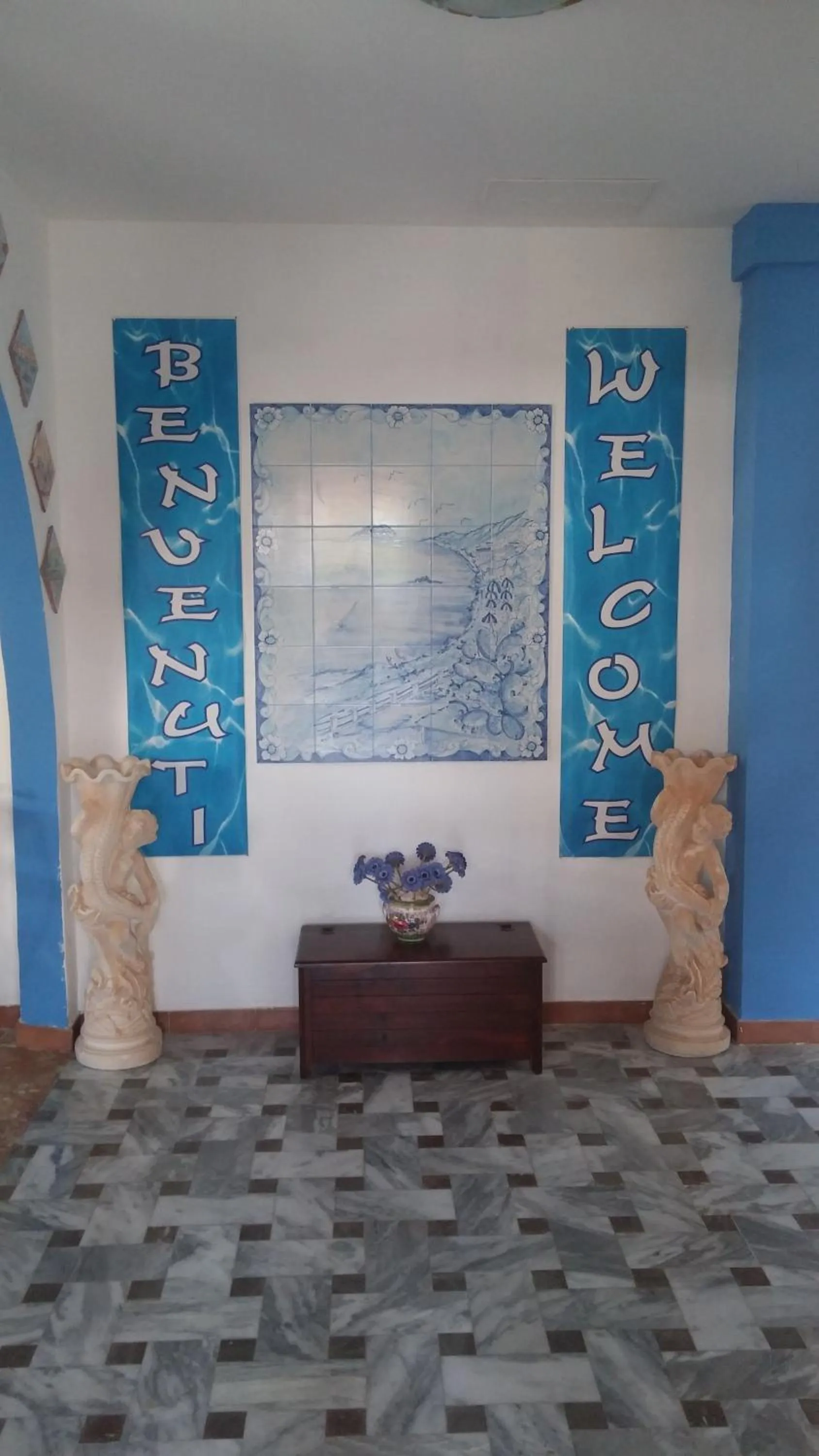 Lobby or reception in Beach Hotel