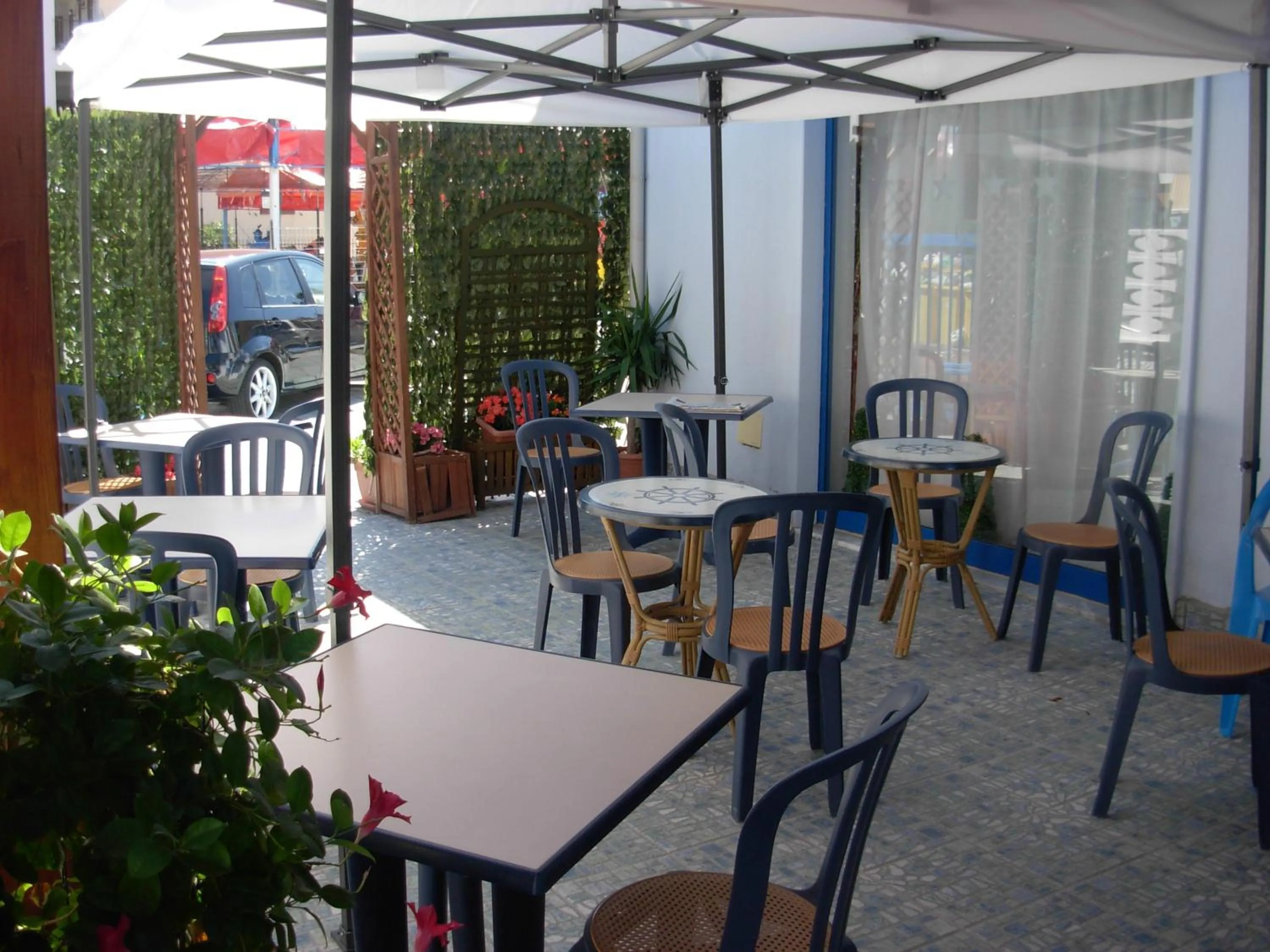 Dining area in Beach Hotel