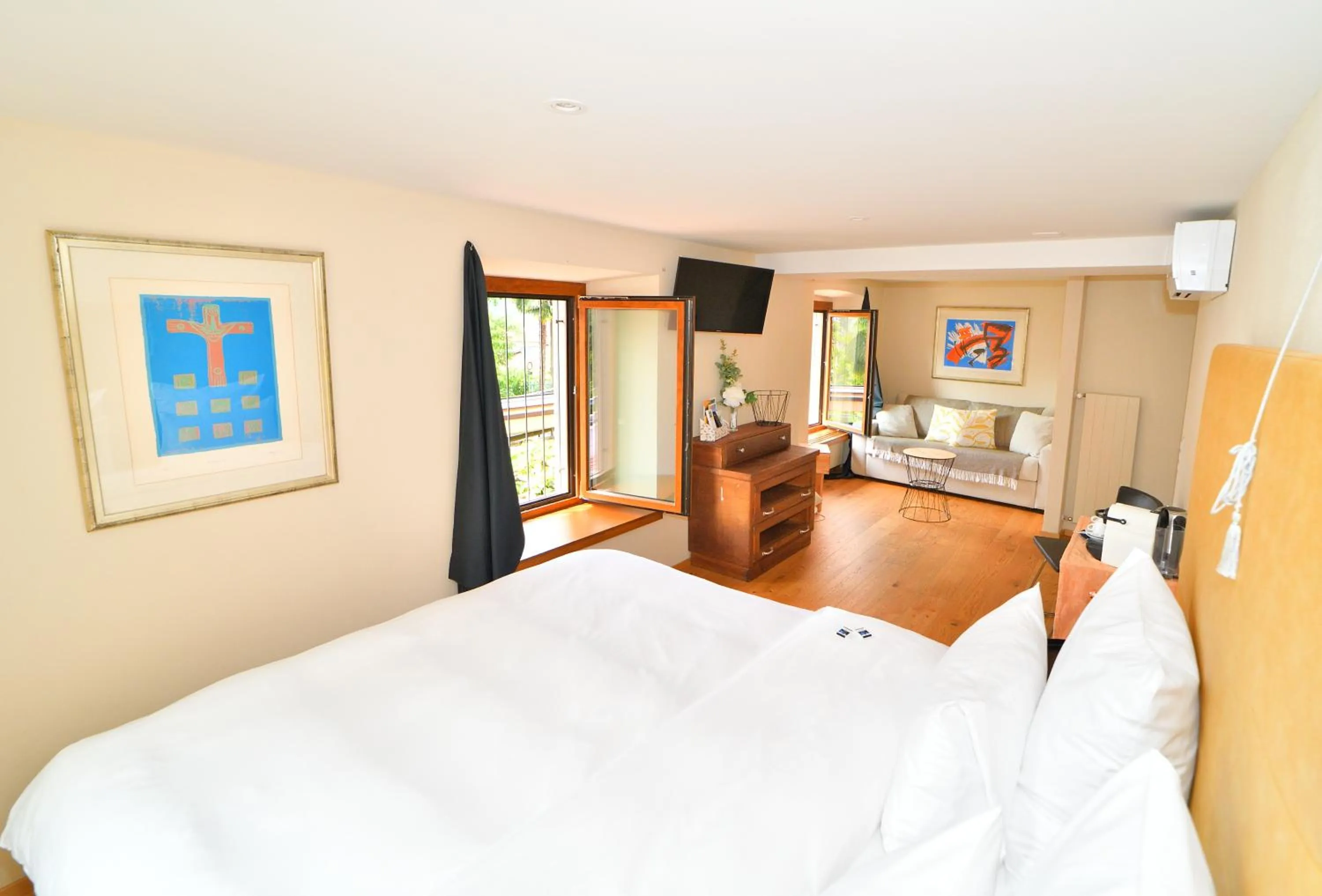 View (from property/room), Bed in Boato Bistrot & Bed