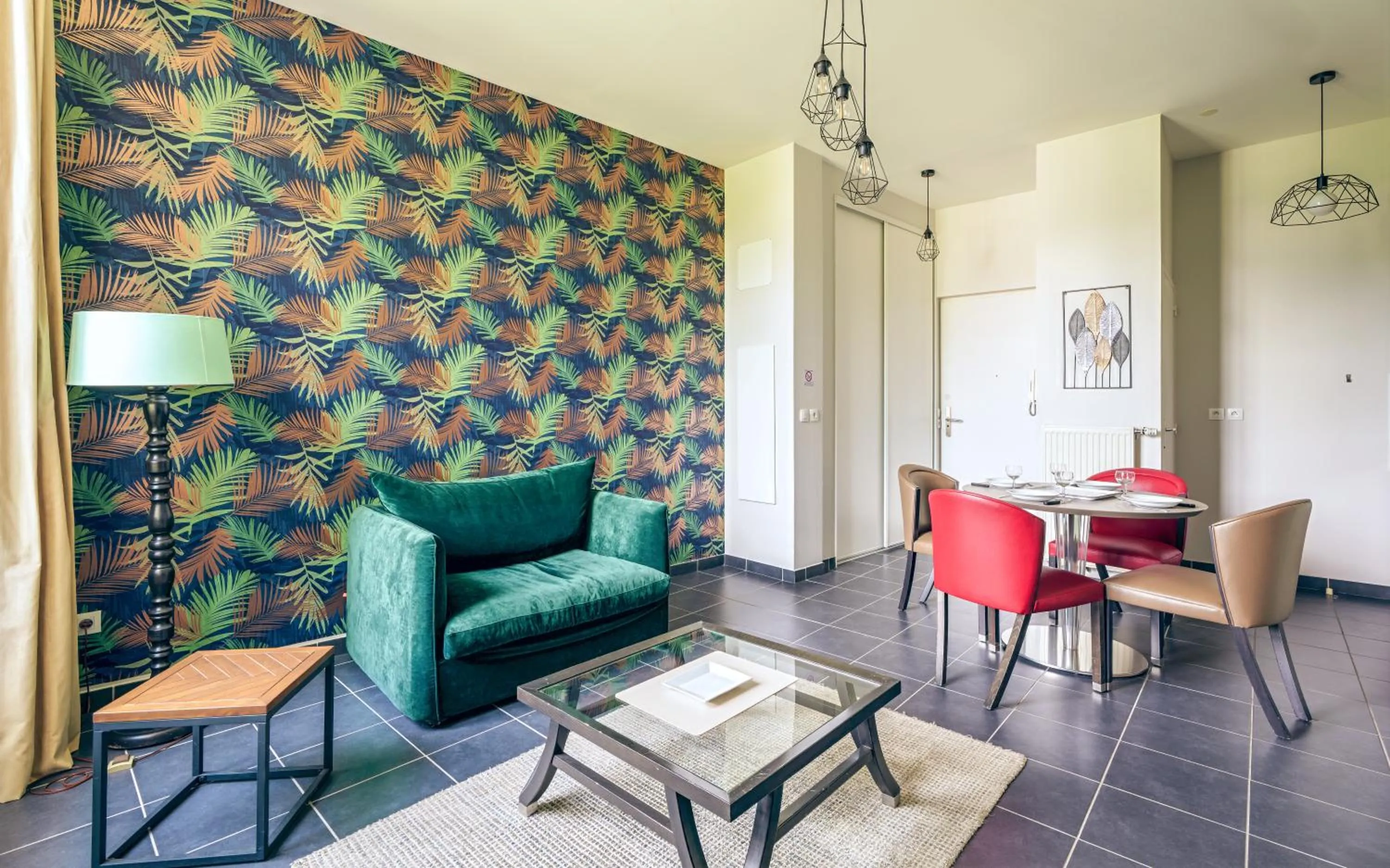 Living room in Tempologis - Chateau de la Rochette