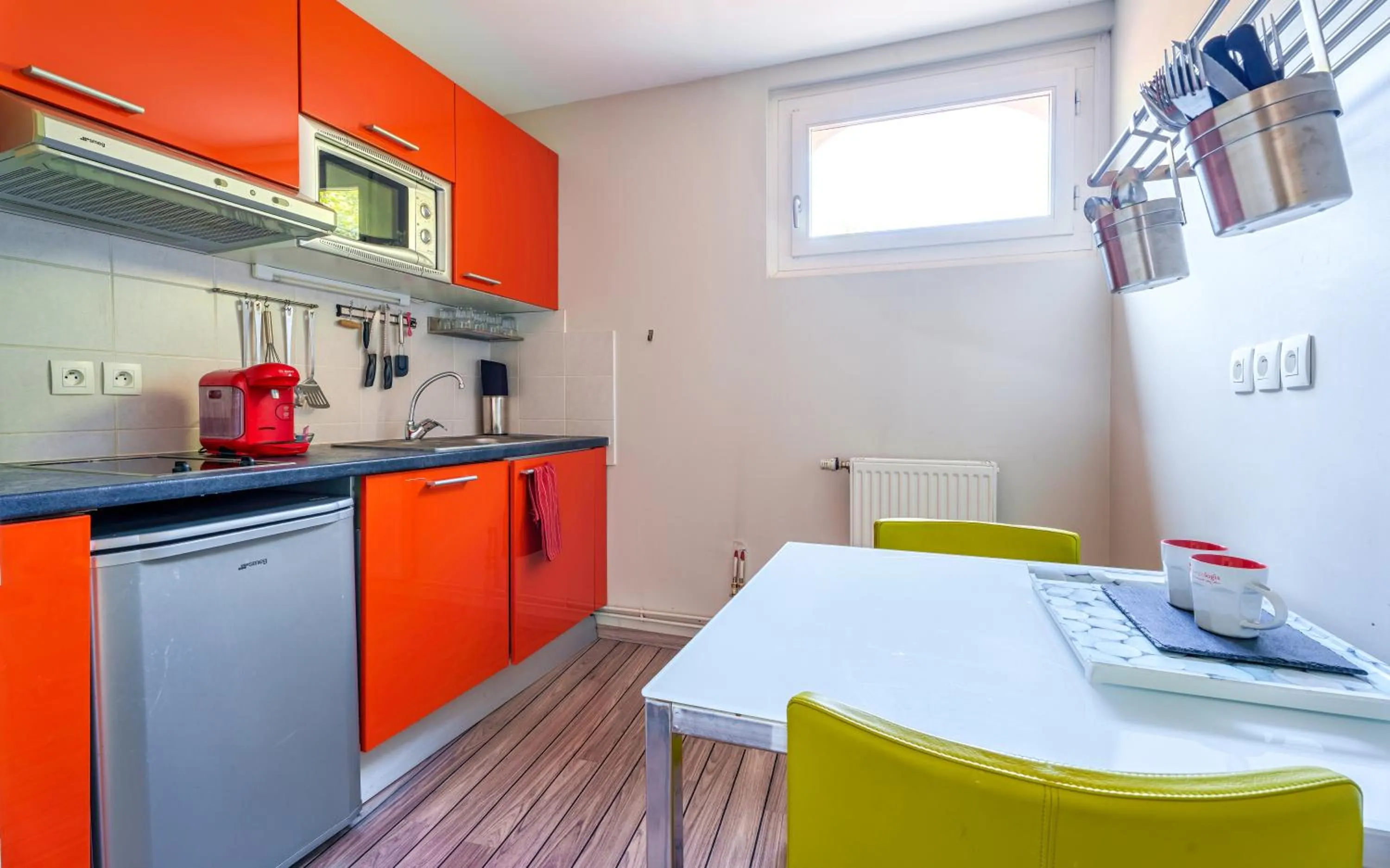 Kitchen or kitchenette in Tempologis - Chateau de la Rochette