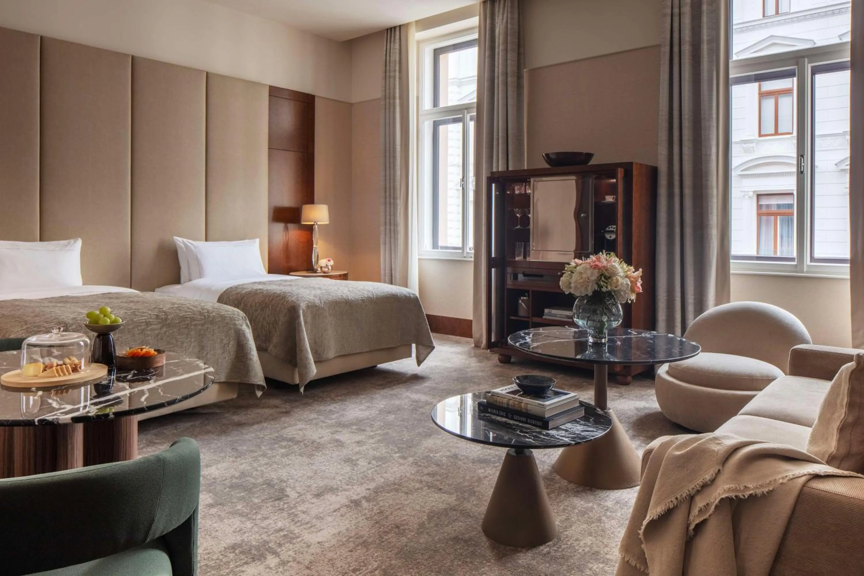 Bedroom in Anantara Palais Hansen Vienna - newly renovated