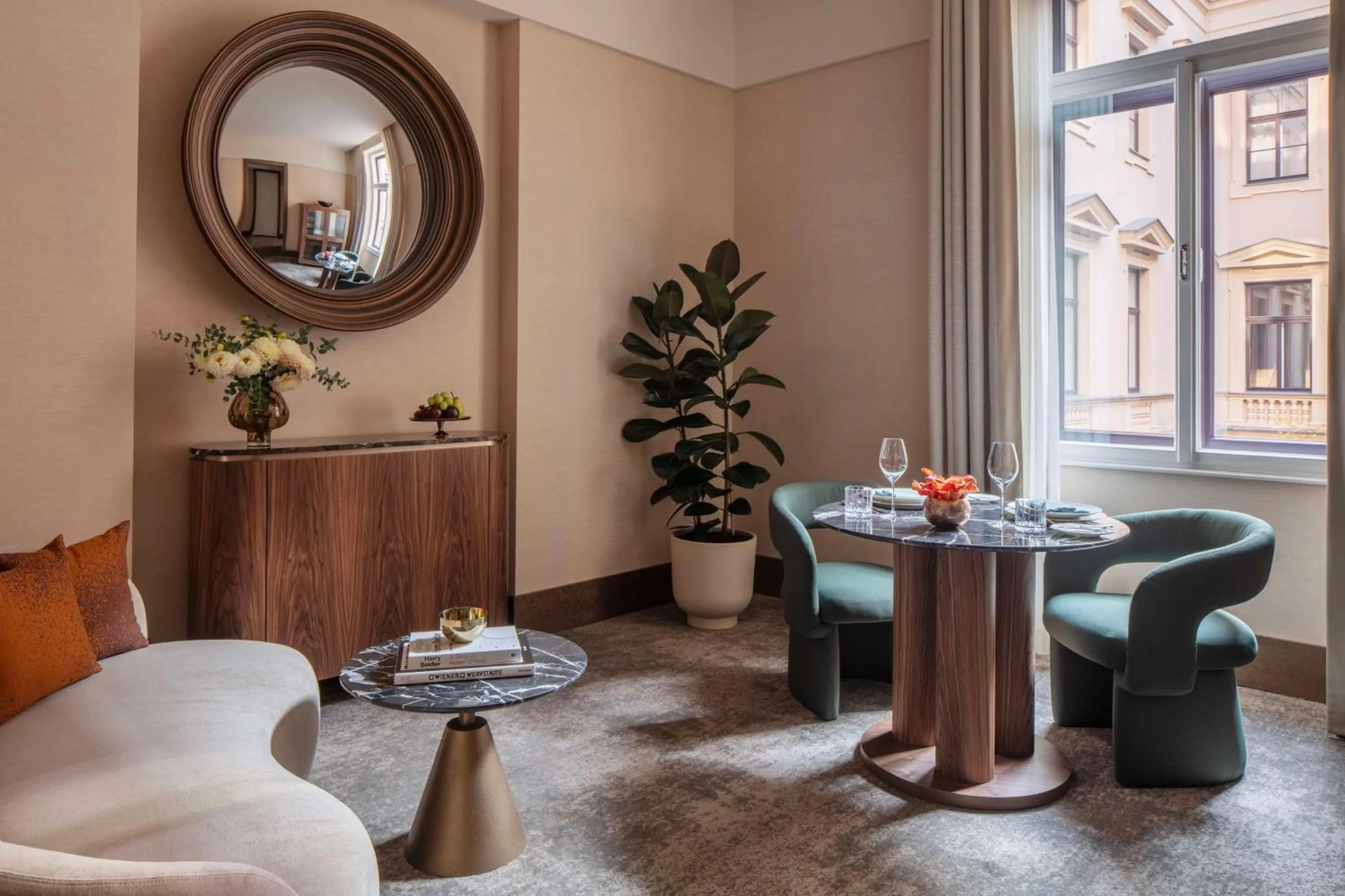 Bedroom in Anantara Palais Hansen Vienna - newly renovated