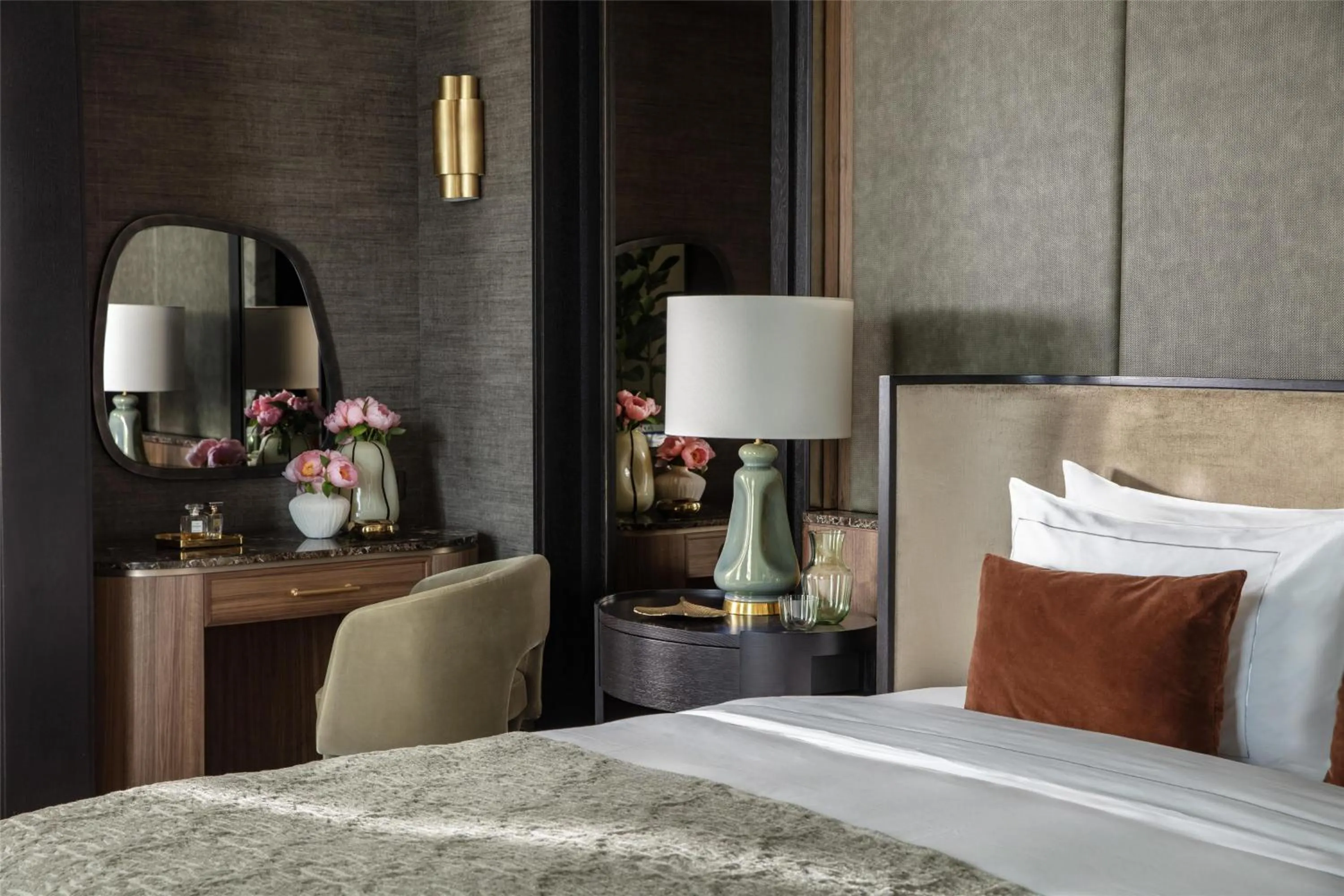 Bedroom, Bed in Anantara Palais Hansen Vienna - newly renovated