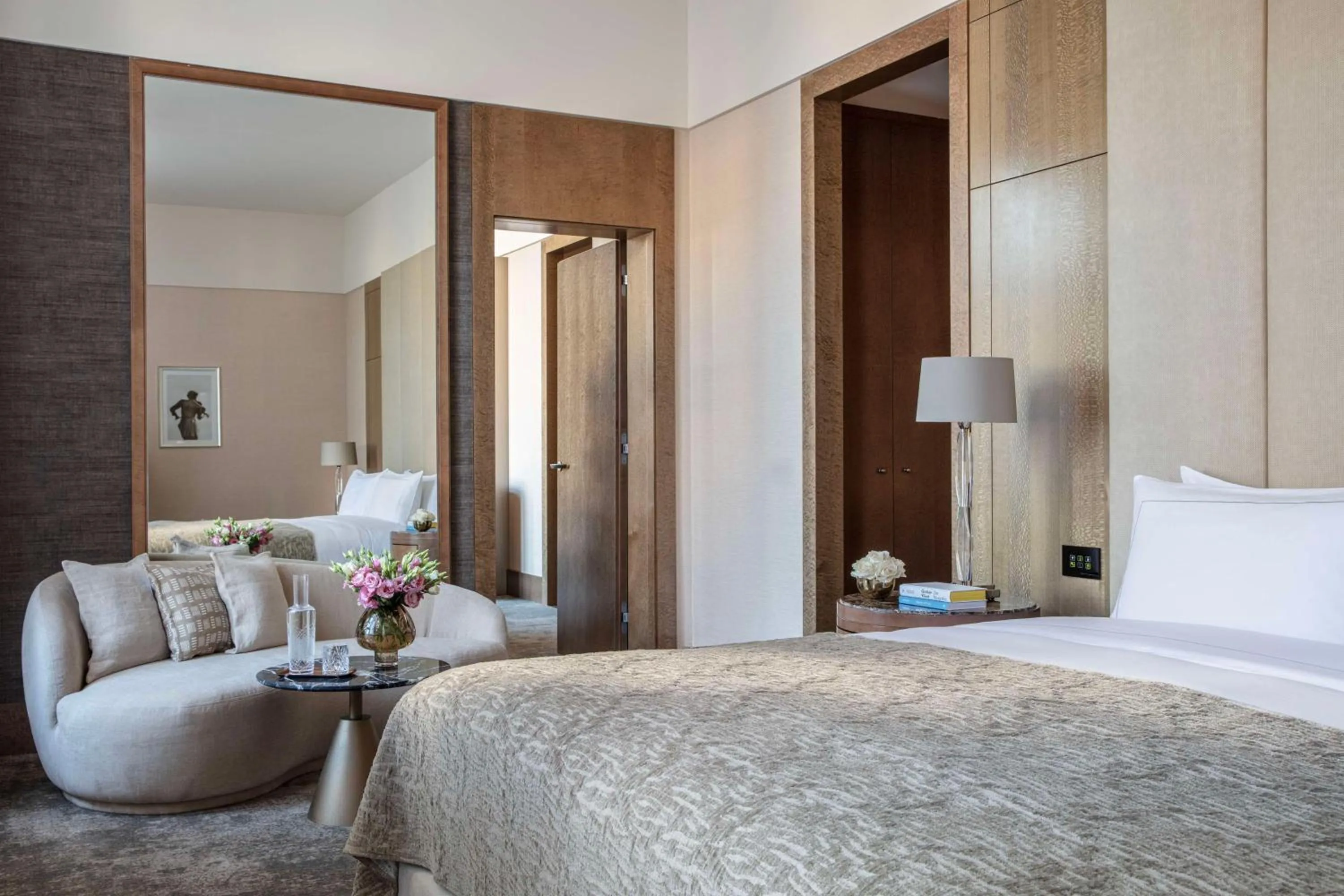 Bedroom, Bed in Anantara Palais Hansen Vienna - newly renovated