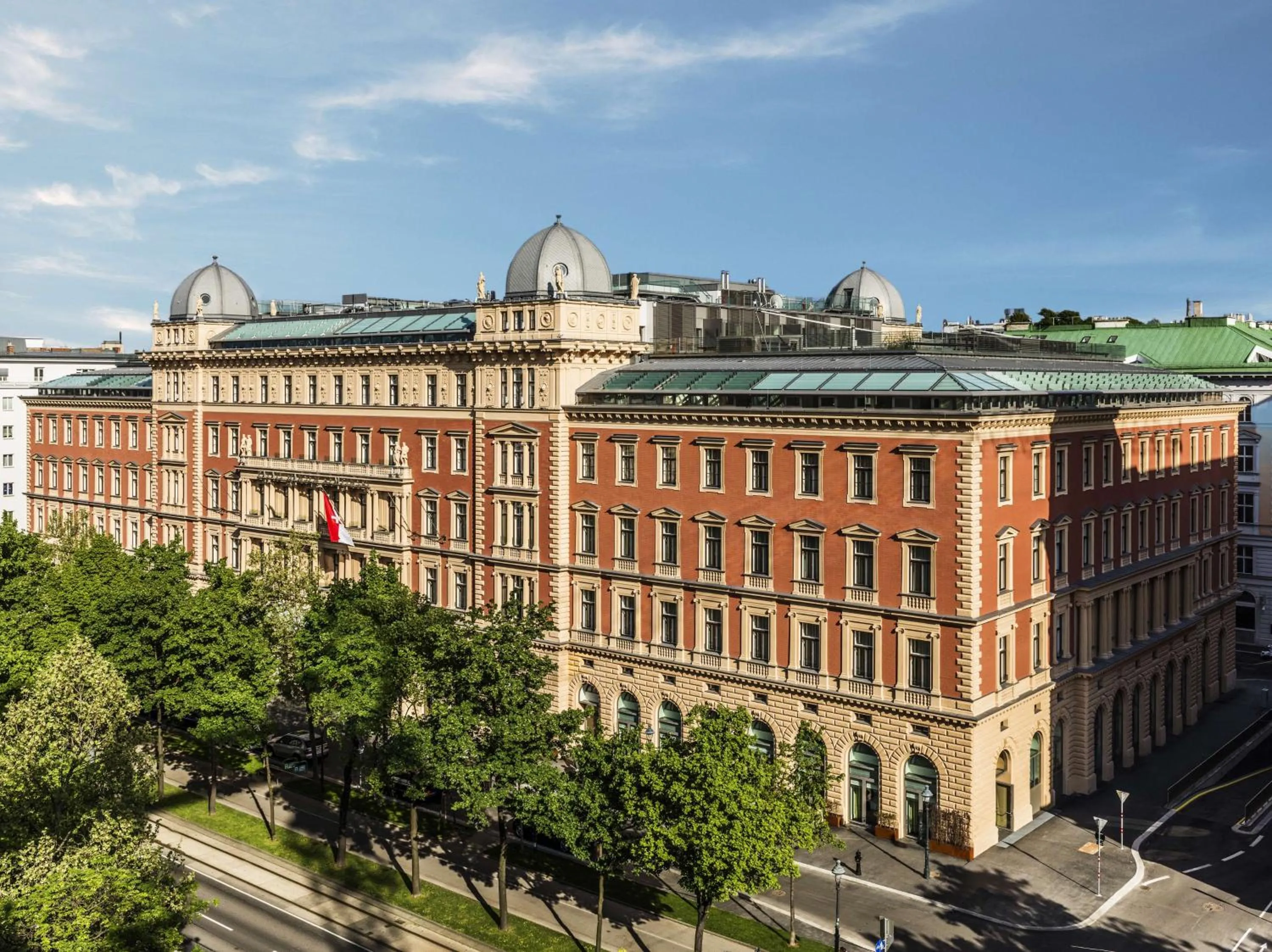 Property building in Anantara Palais Hansen Vienna - newly renovated