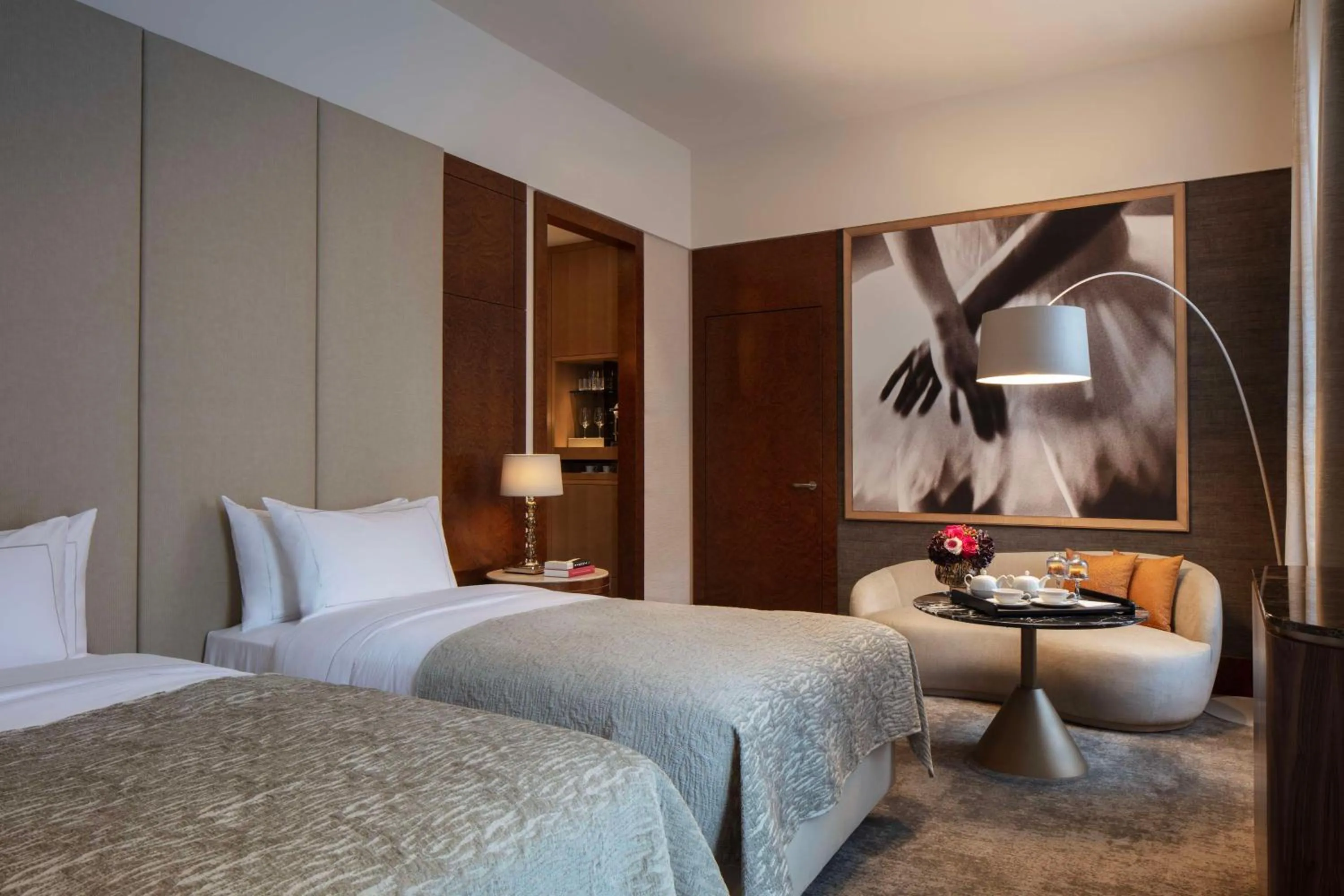 Bedroom, Bed in Anantara Palais Hansen Vienna - newly renovated