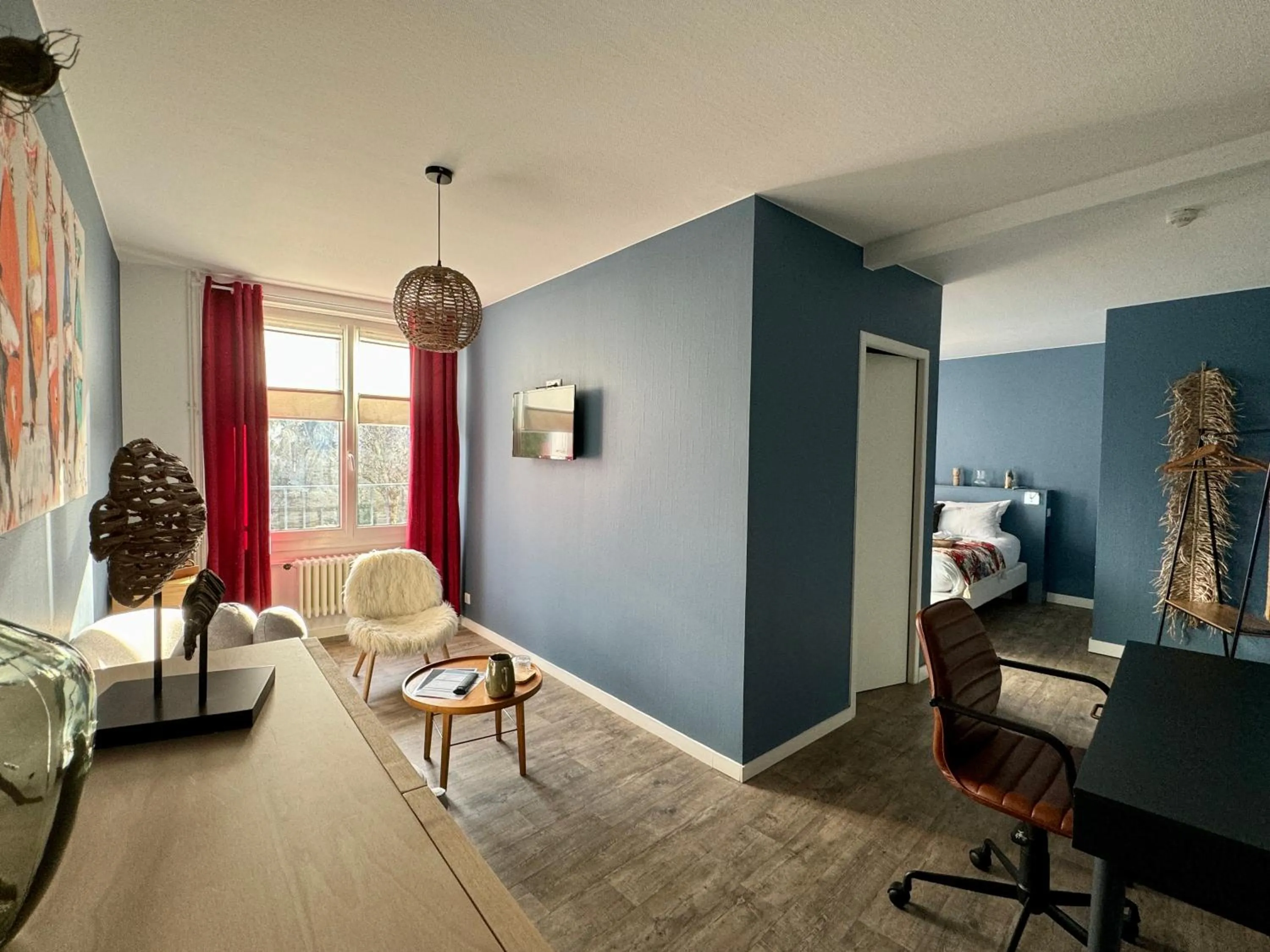 Bedroom in Hôtel La Maison des Dunes