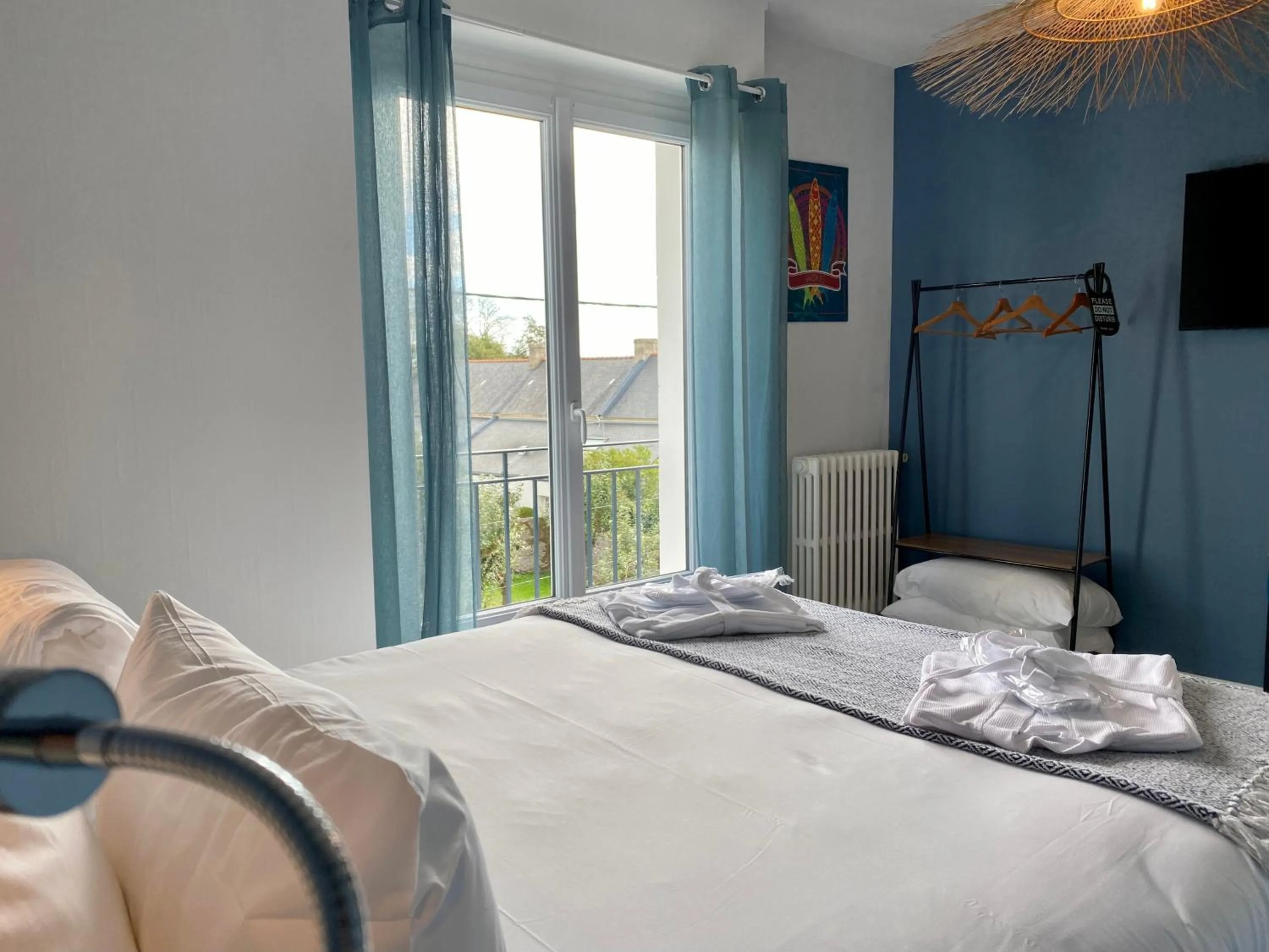 Bedroom, Bed in Hôtel La Maison des Dunes