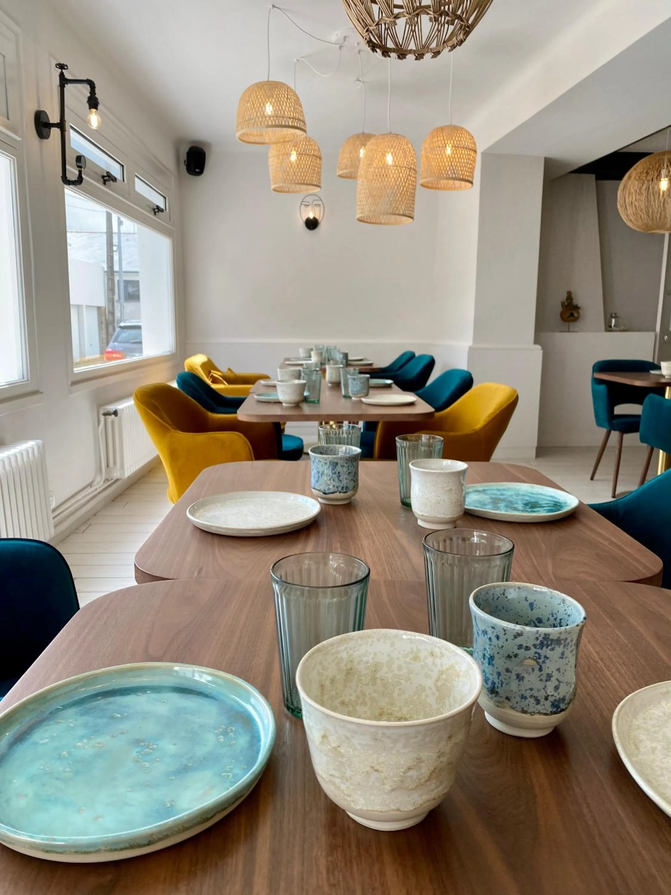 Breakfast in Hôtel La Maison des Dunes