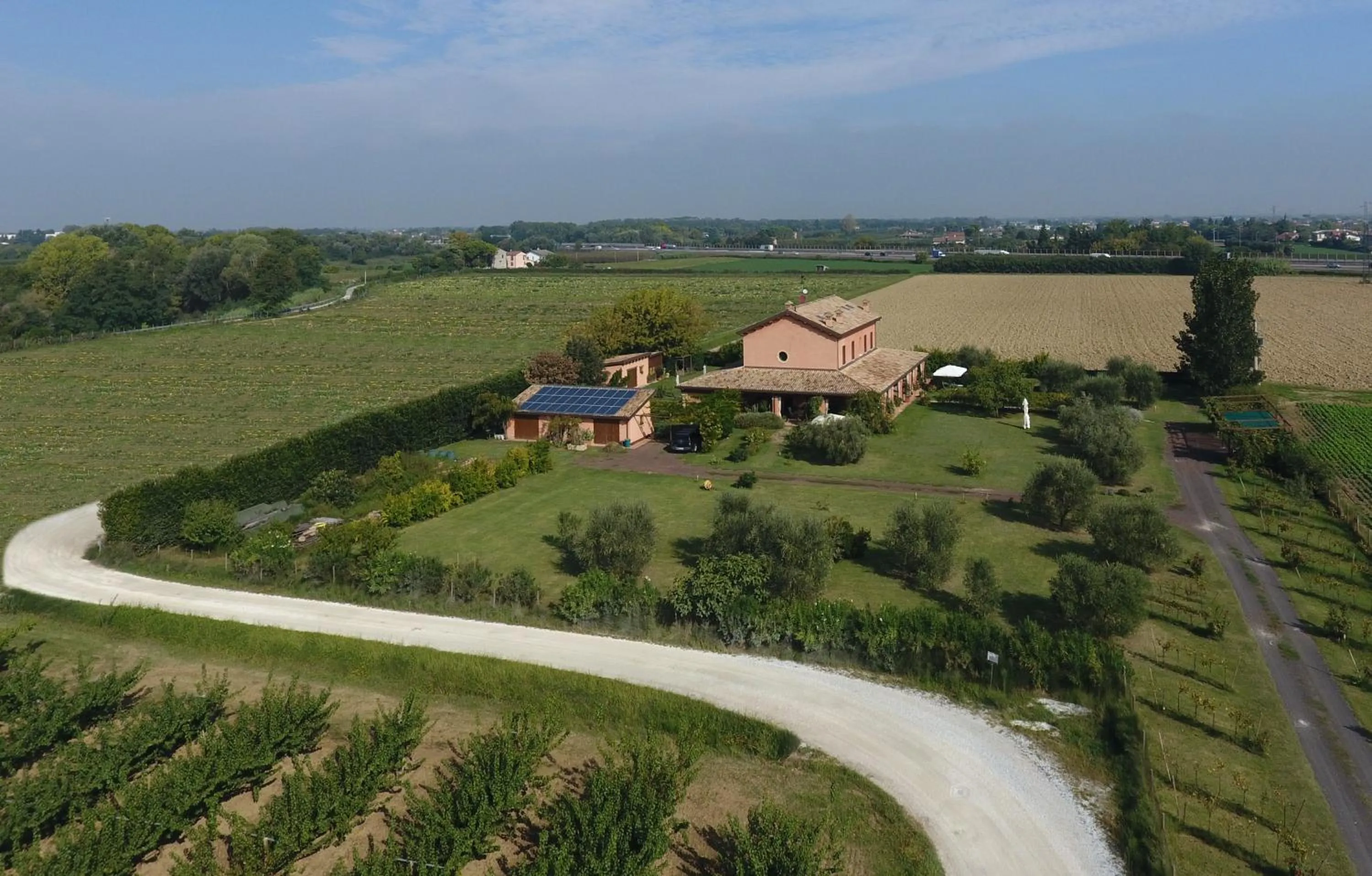 Bird's eye view in La Fornasaccia