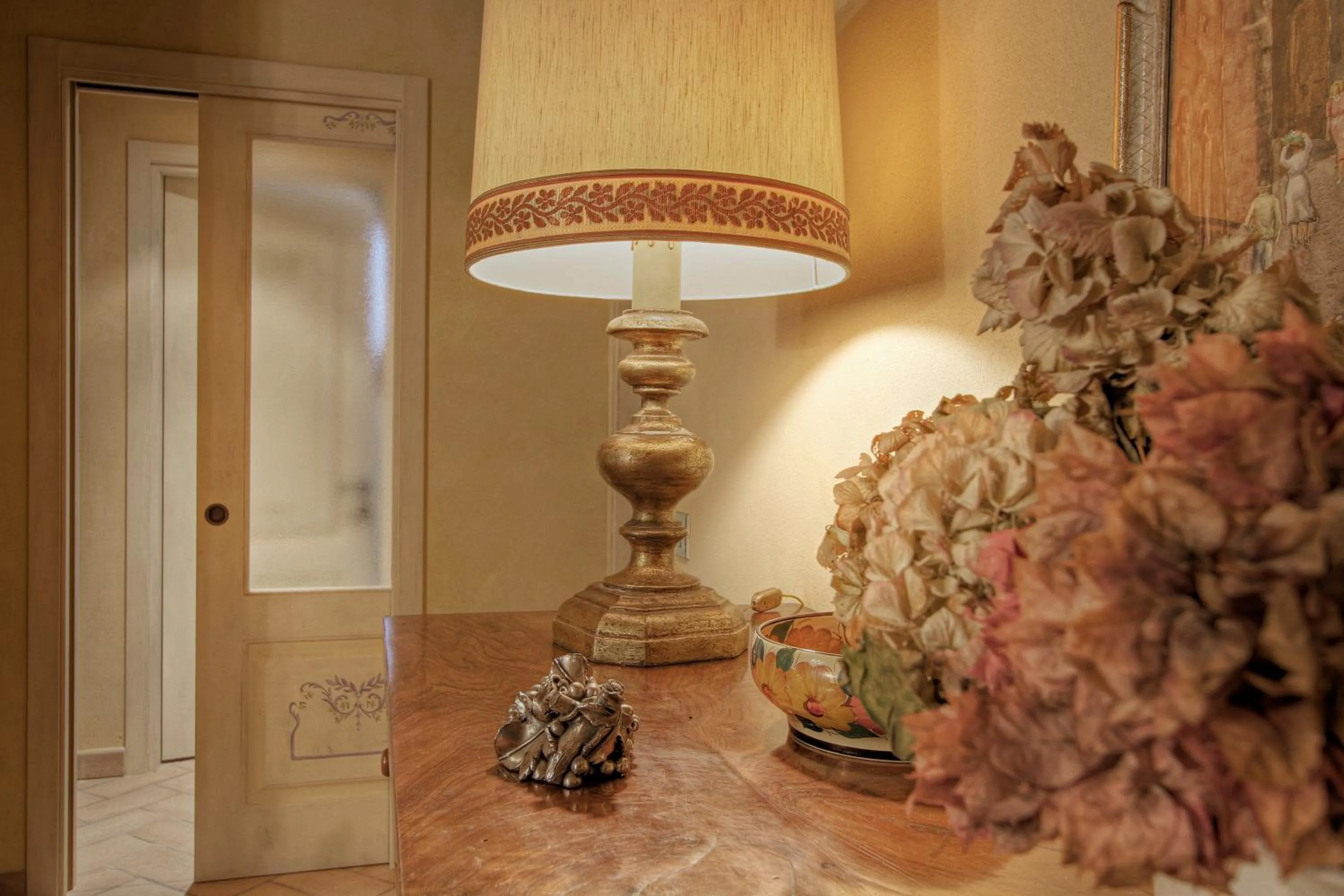 Decorative detail in La Fornasaccia