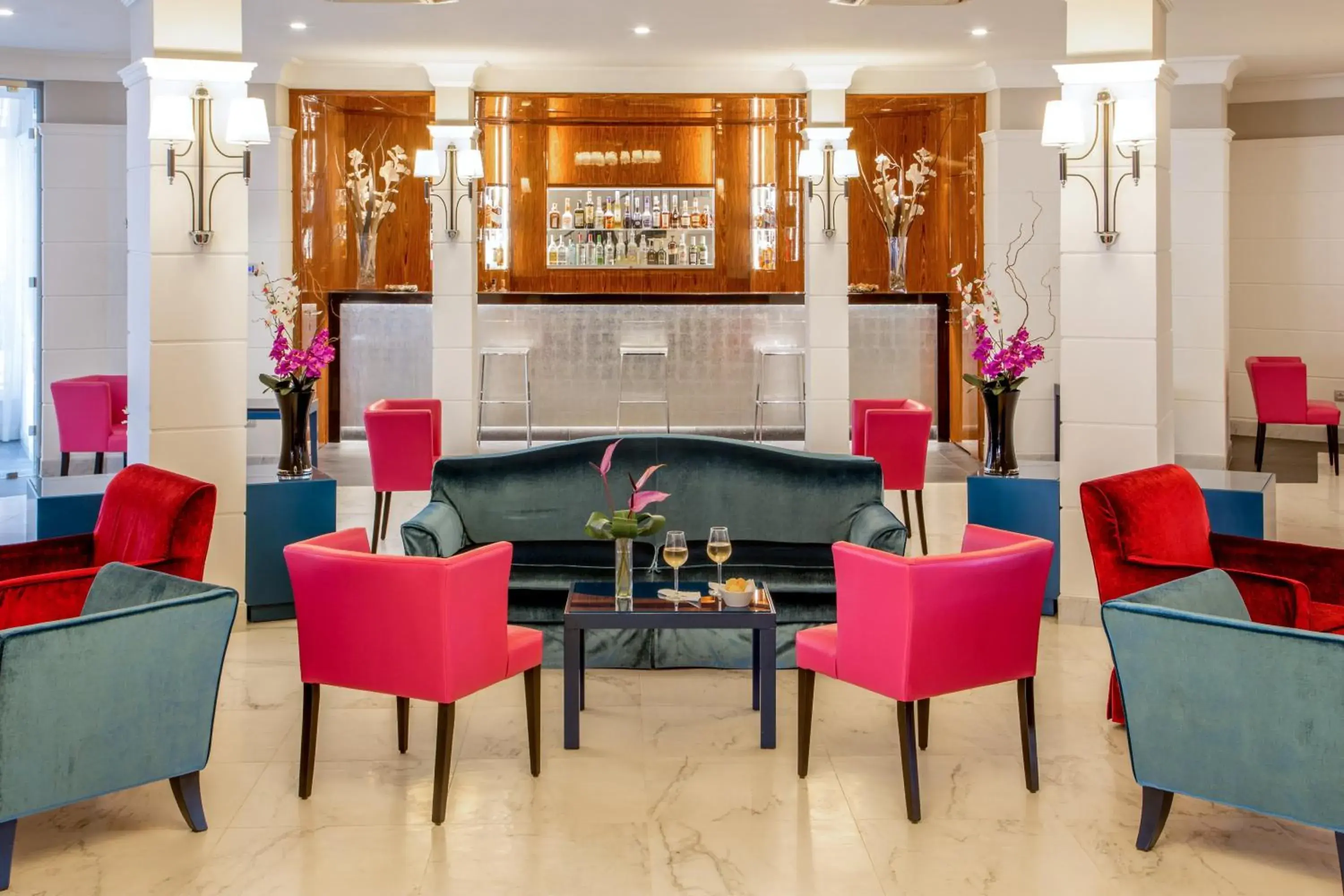 Lobby or reception in Hotel Cristoforo Colombo Lobby or reception in Hotel Cristoforo Colombo