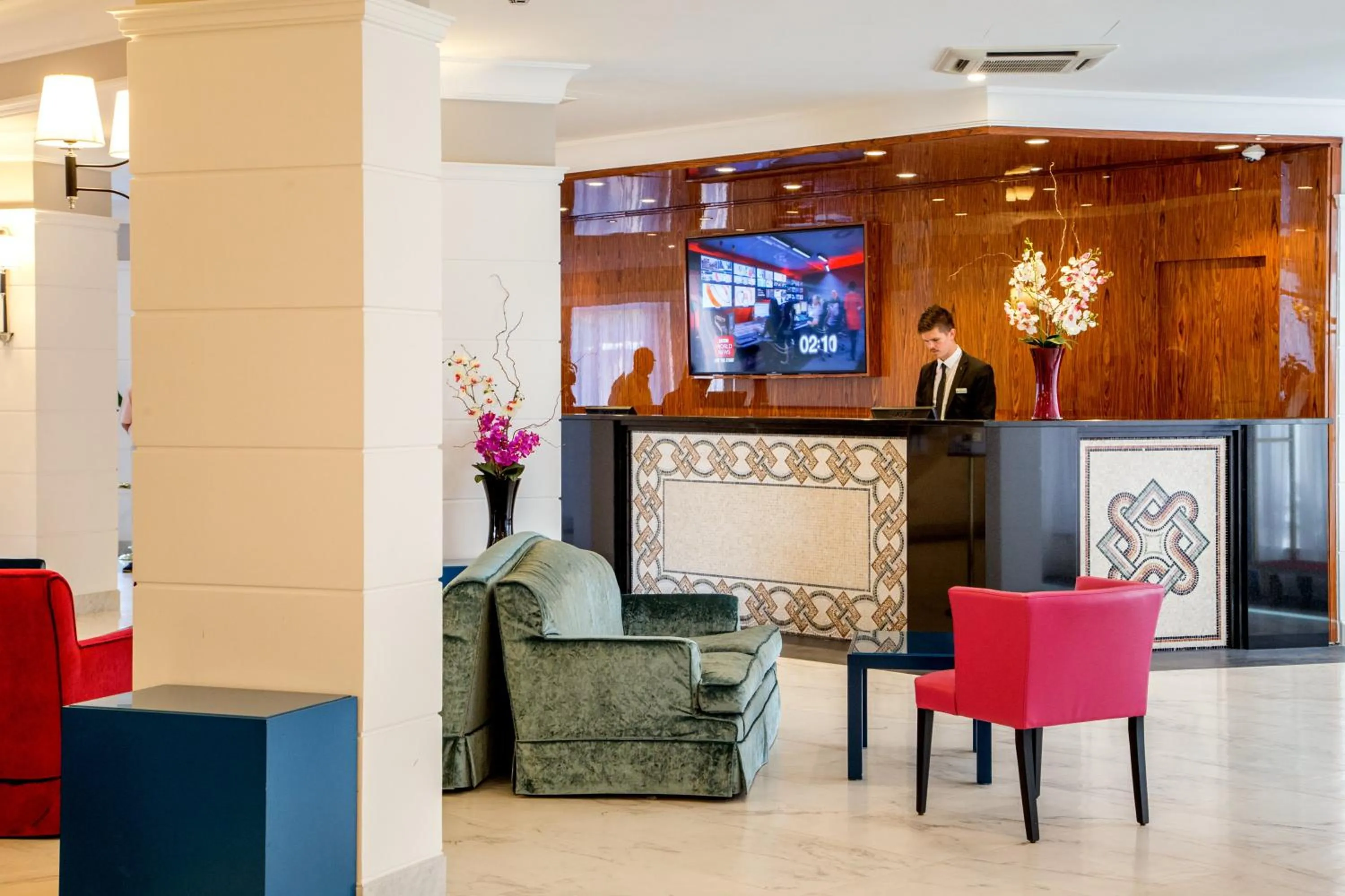 Staff in Hotel Cristoforo Colombo