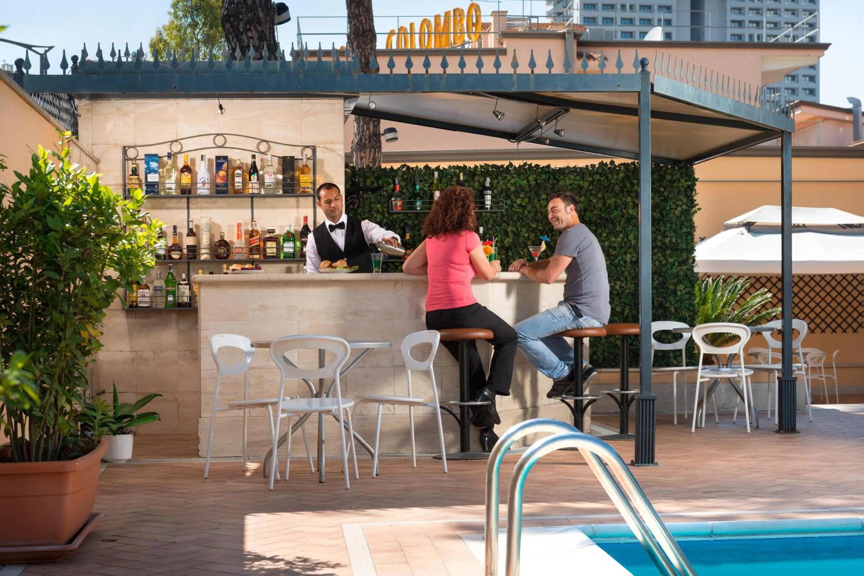 Facade/entrance in Hotel Cristoforo Colombo
