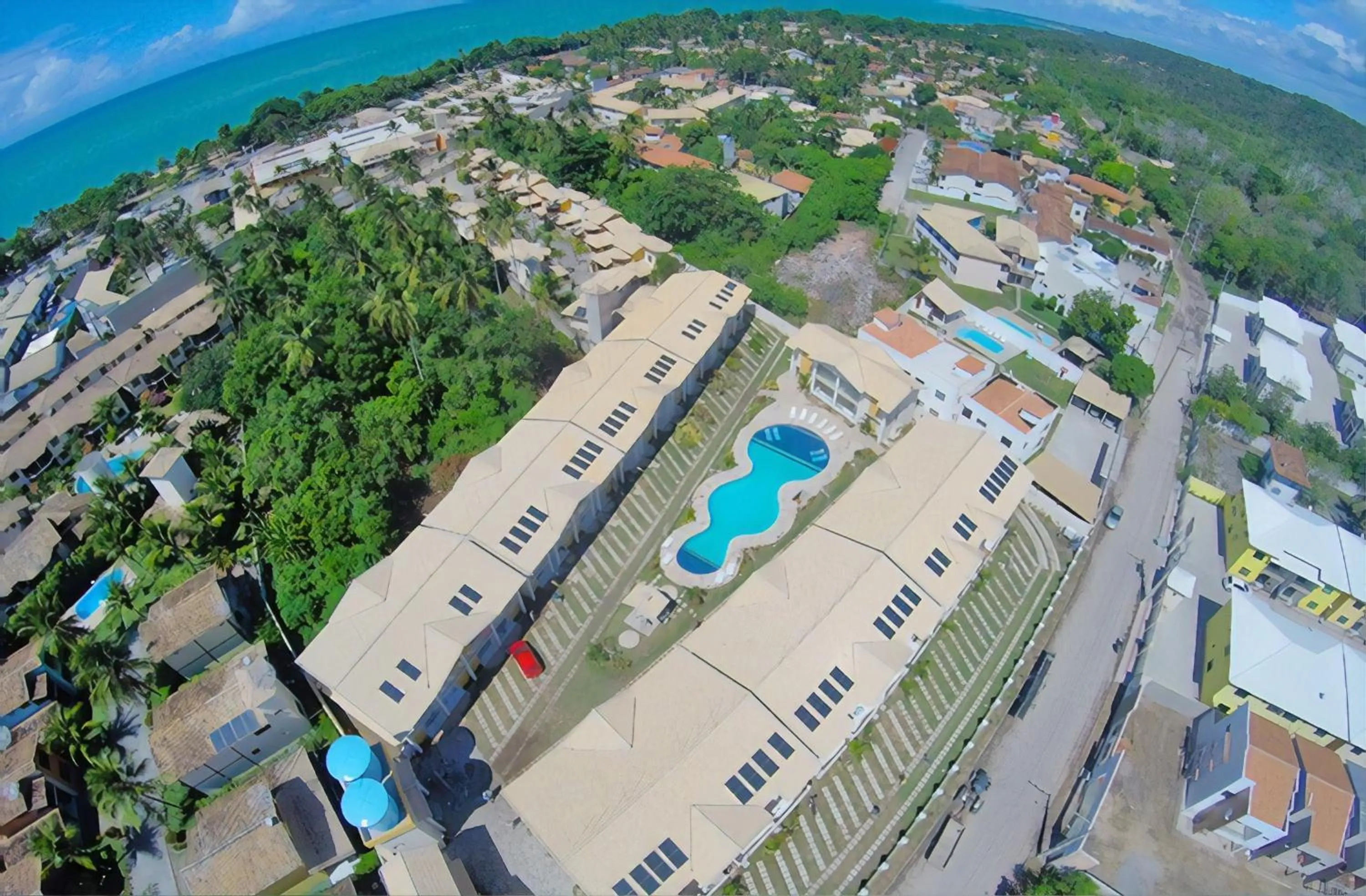 Bird's eye view in Flat Condomínio Mont Carmelo