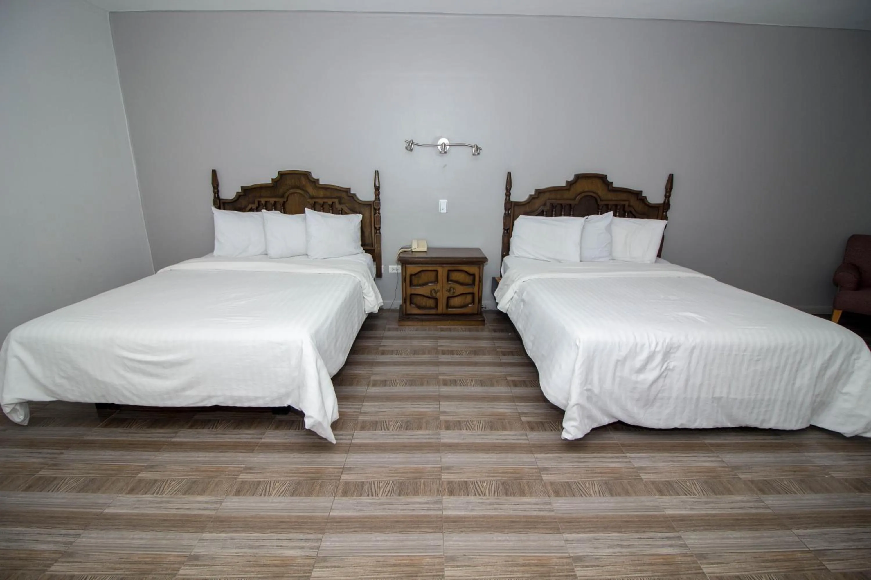 Bed in Hotel Posada Tierra Blanca
