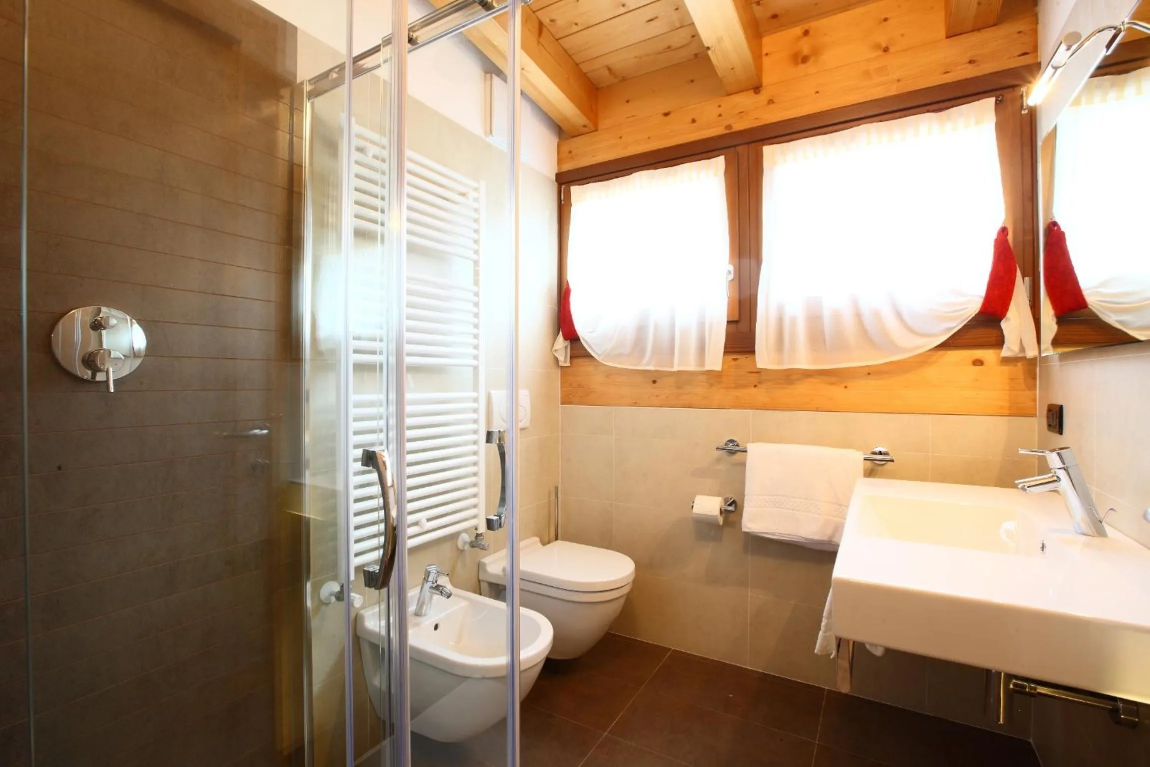 Bathroom, Bed in Residence Al Lago