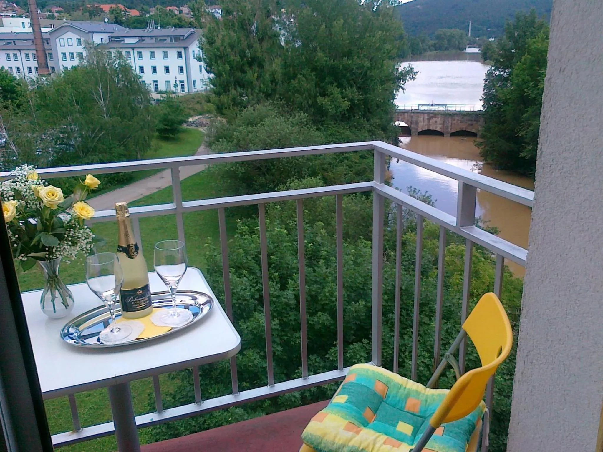 Balcony/Terrace in Family hotel Maxim