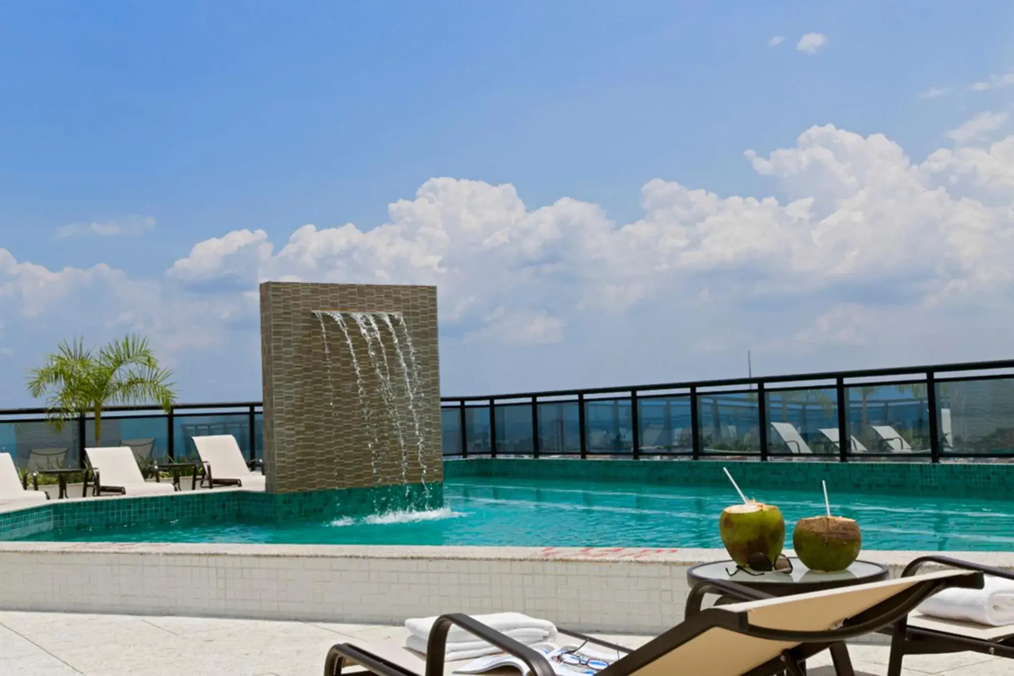 Pool view in Intercity Manaus Pool view in Intercity Manaus