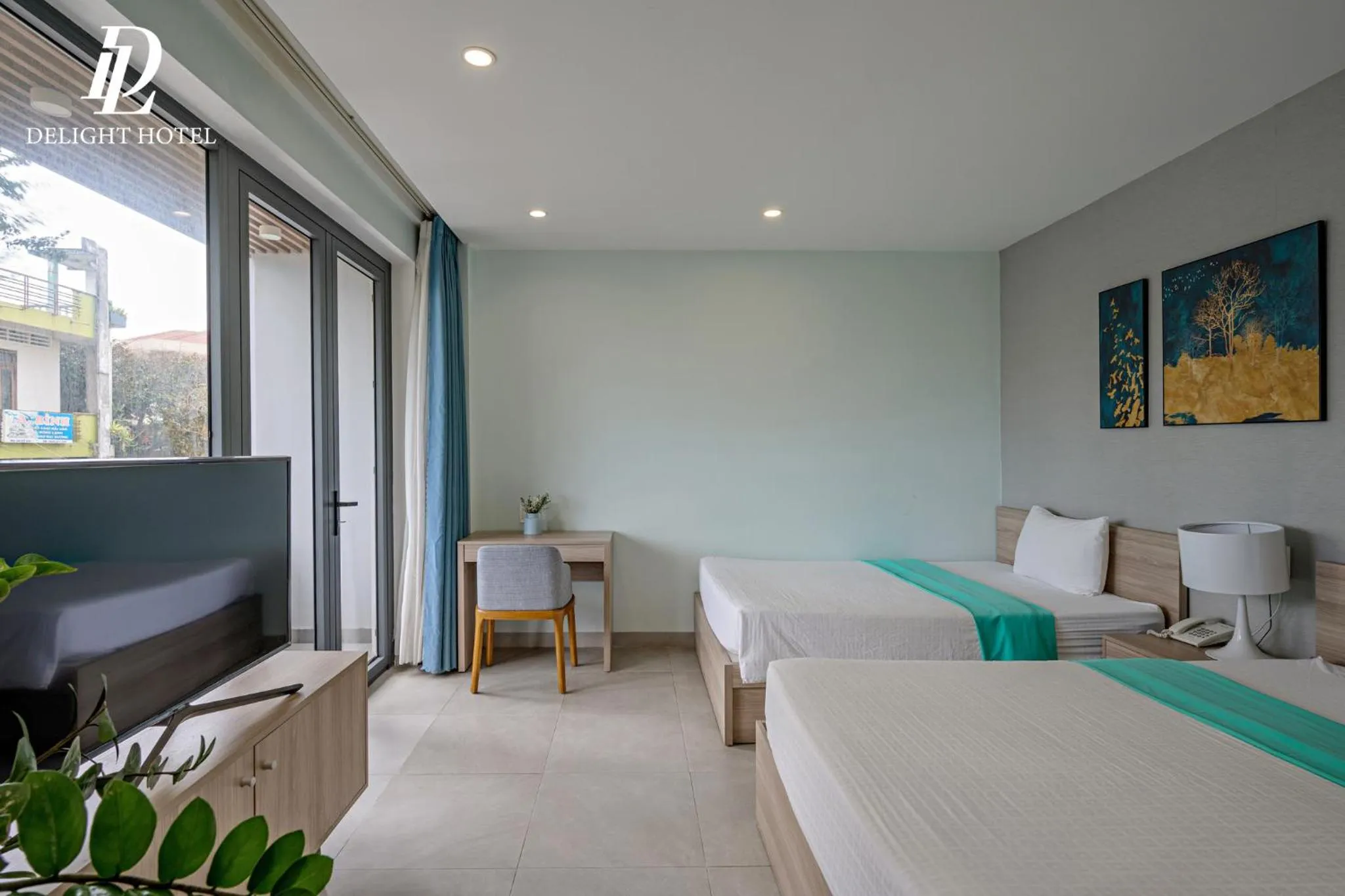 Bedroom, Bed in Delight Hotel