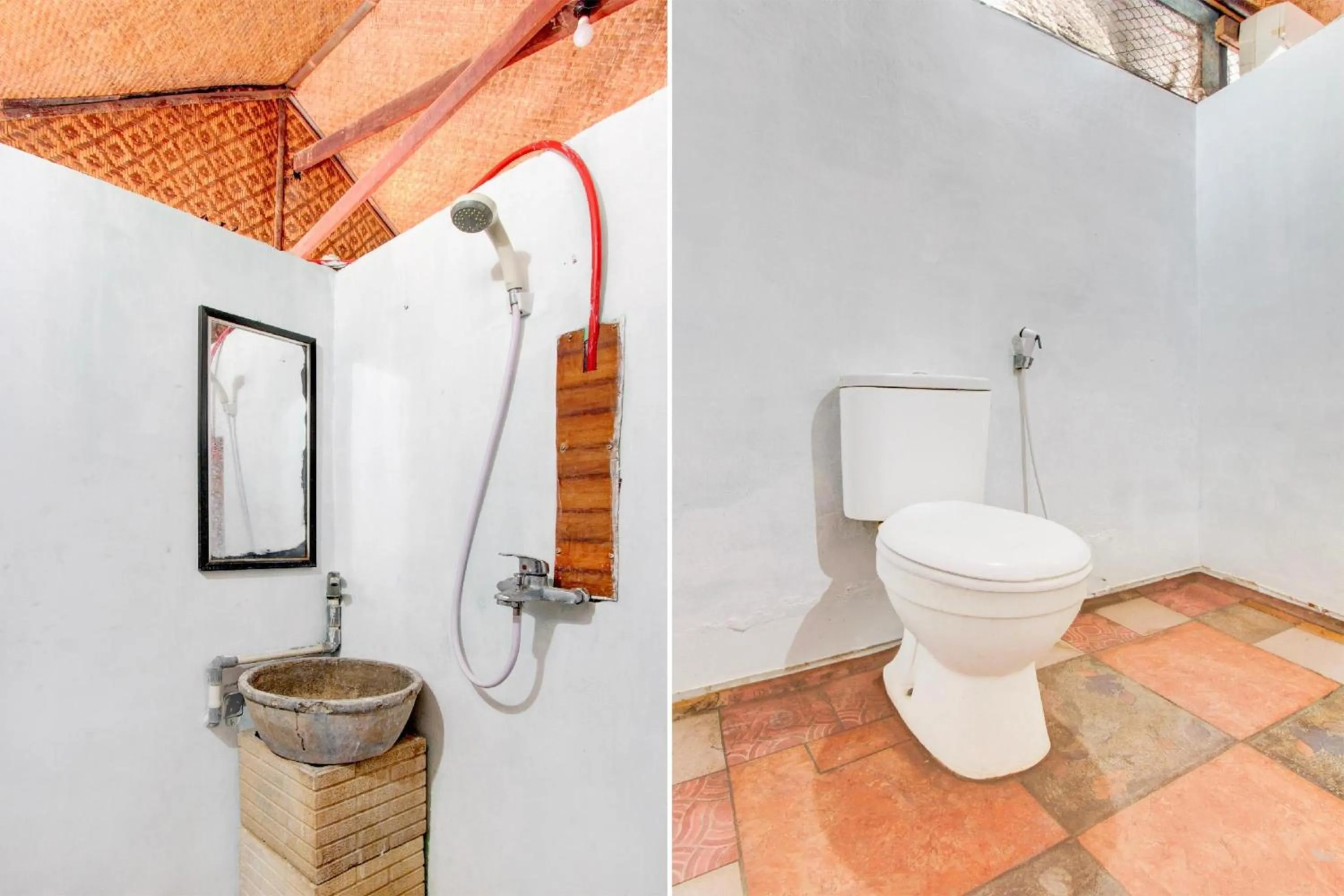 Bathroom in Hotel O Prawirotaman Near Keraton Yogyakarta Formerly Chez Laelik Guesthouse