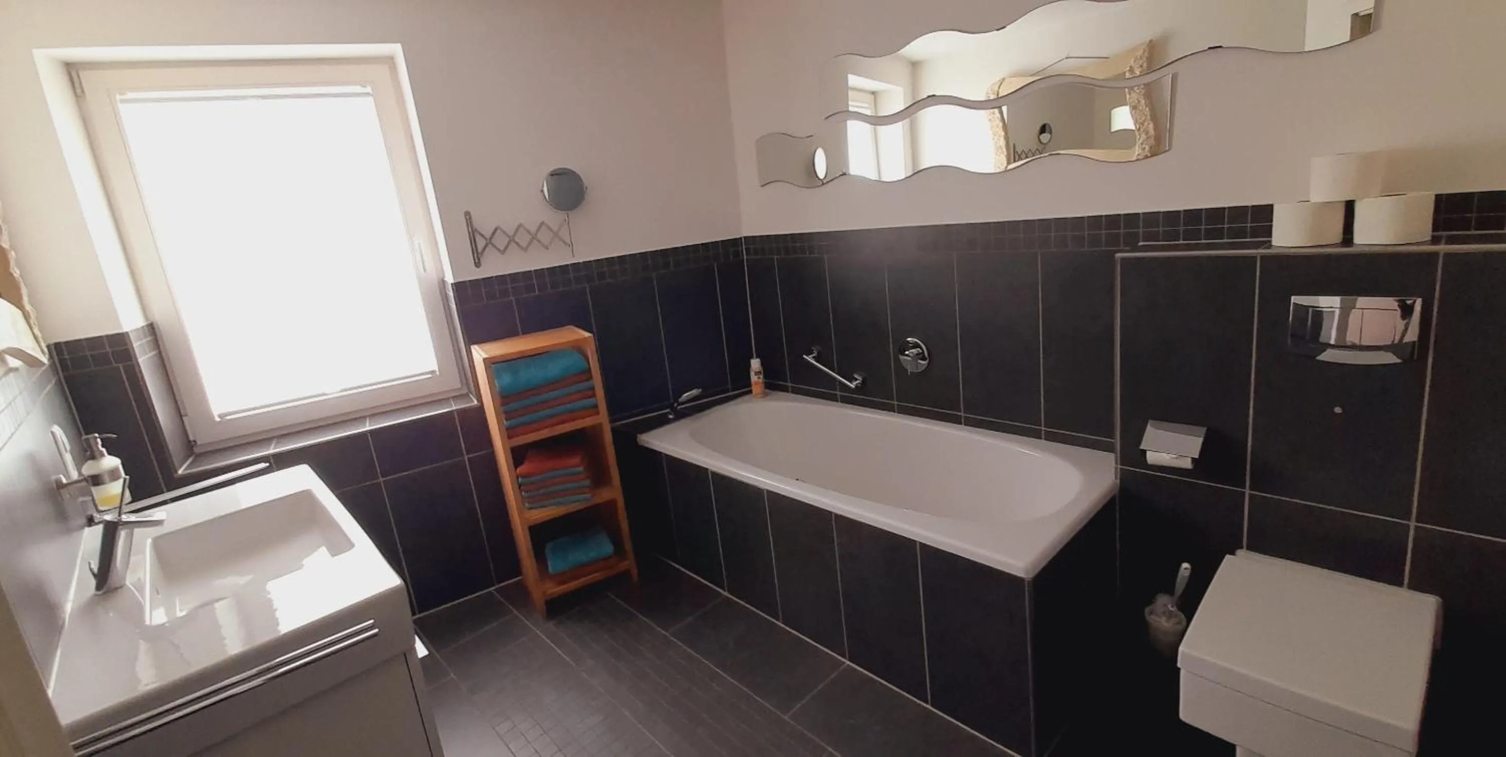 Toilet in Moselblick Hotel Aroma