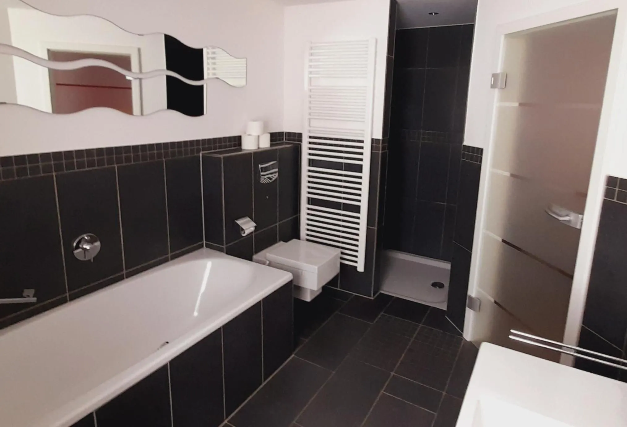 Shower in Moselblick Hotel Aroma