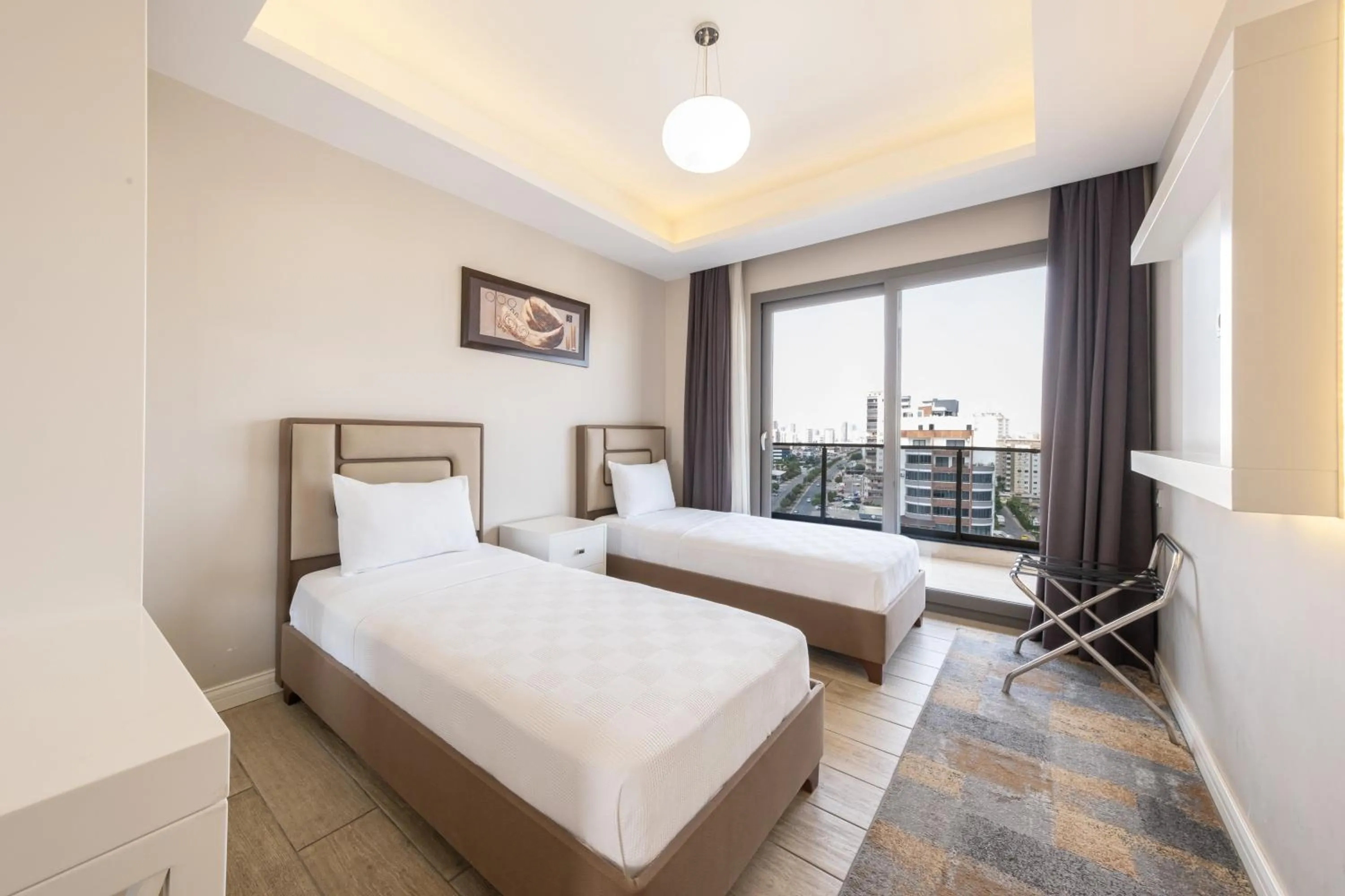 Bed in Anemon Kent Mersin Otel