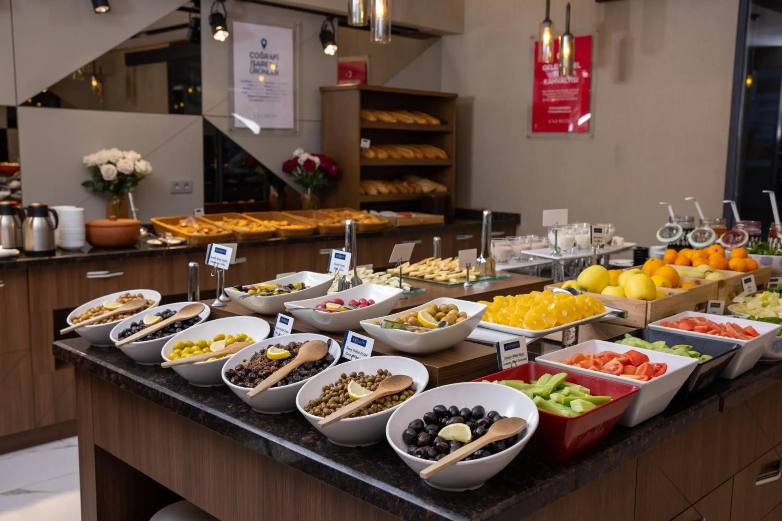 Buffet breakfast in Anemon Kent Mersin Otel Buffet breakfast in Anemon Kent Mersin Otel