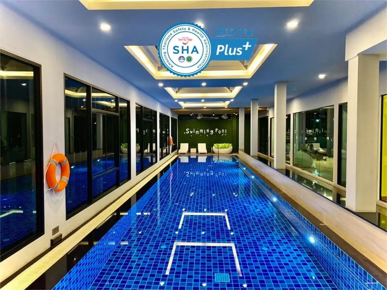 Swimming pool in The Vet Boutique Hotel - SHA Extra Plus Swimming pool in The Vet Boutique Hotel - SHA Extra Plus