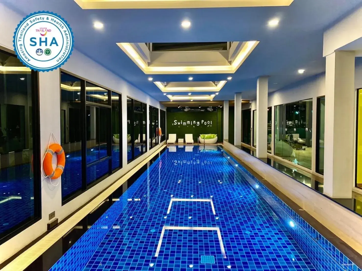 Swimming pool in The Vet Boutique Hotel - SHA Extra Plus Swimming pool in The Vet Boutique Hotel - SHA Extra Plus